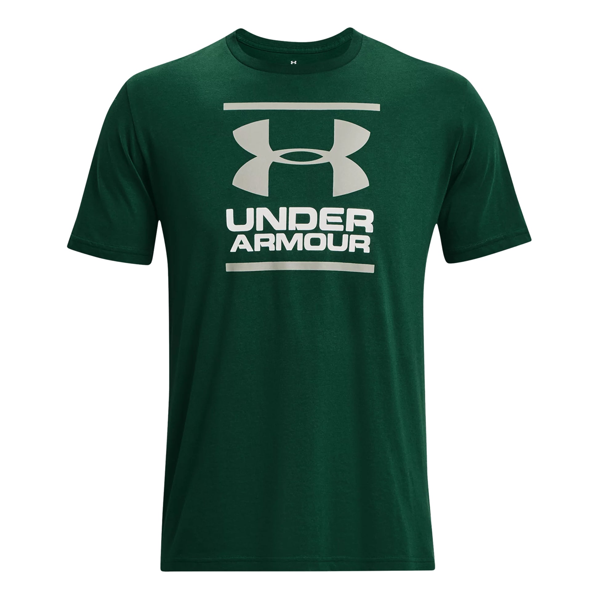 Under Armour GL Foundation T-Shirt Men - dark green, beige