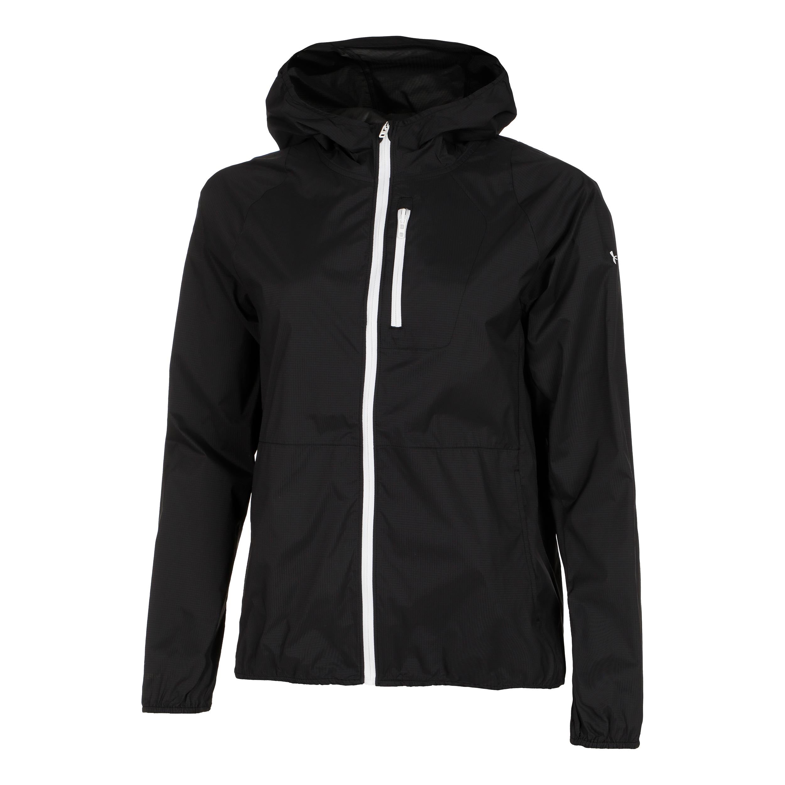 Under Armour Launch Lightweight Running Jacket Women-Black,White