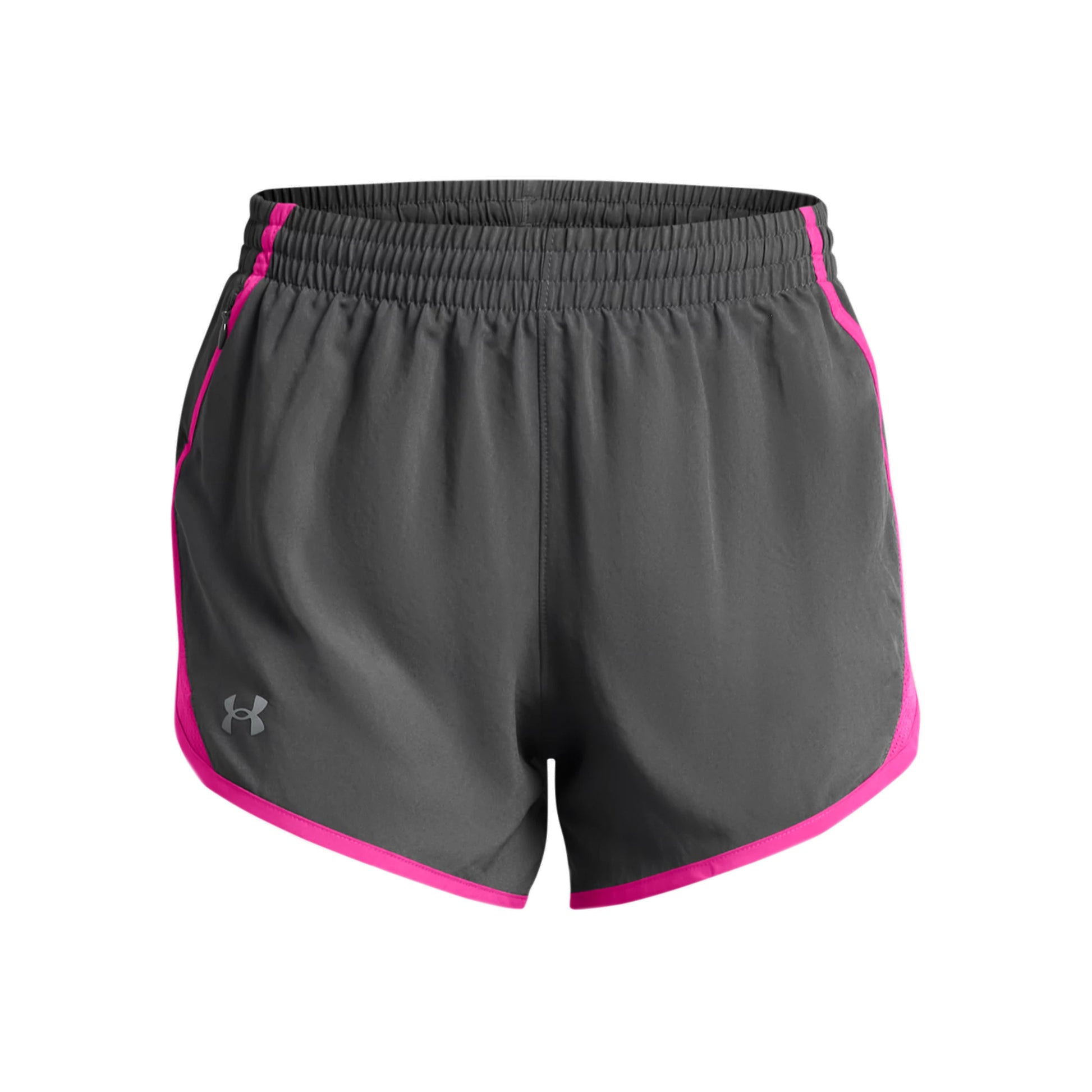 Under Armour Fly By 3in  Running shorts Women - grey, pink