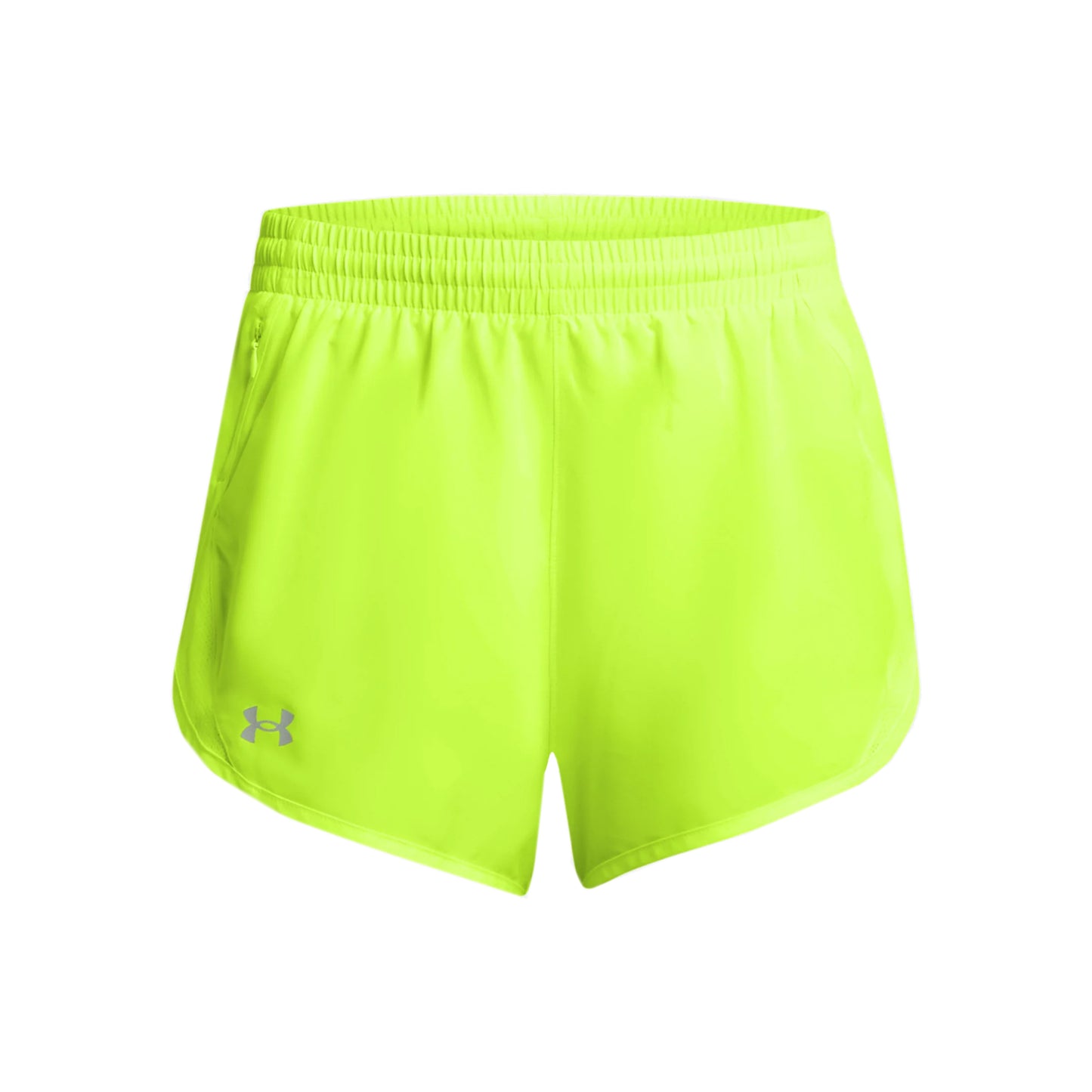 Under Armour Fly By 3in  Running shorts Women - neon yellow