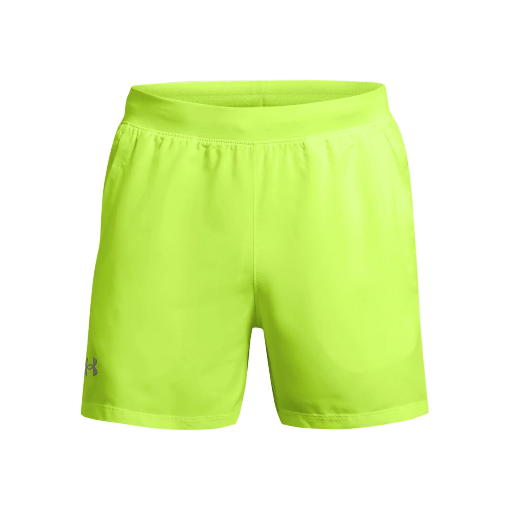 Under Armour Launch 5 Inch Running Shorts Men-Neon Yellow