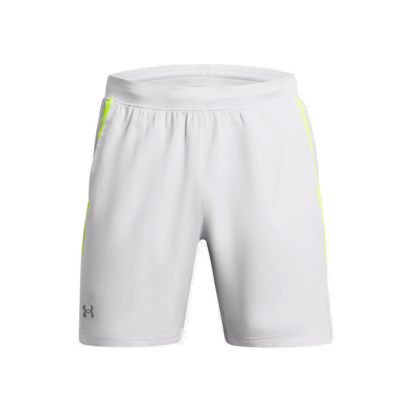 Under Armour Launch 7in  Laufshorts Herren - grau, neongelb