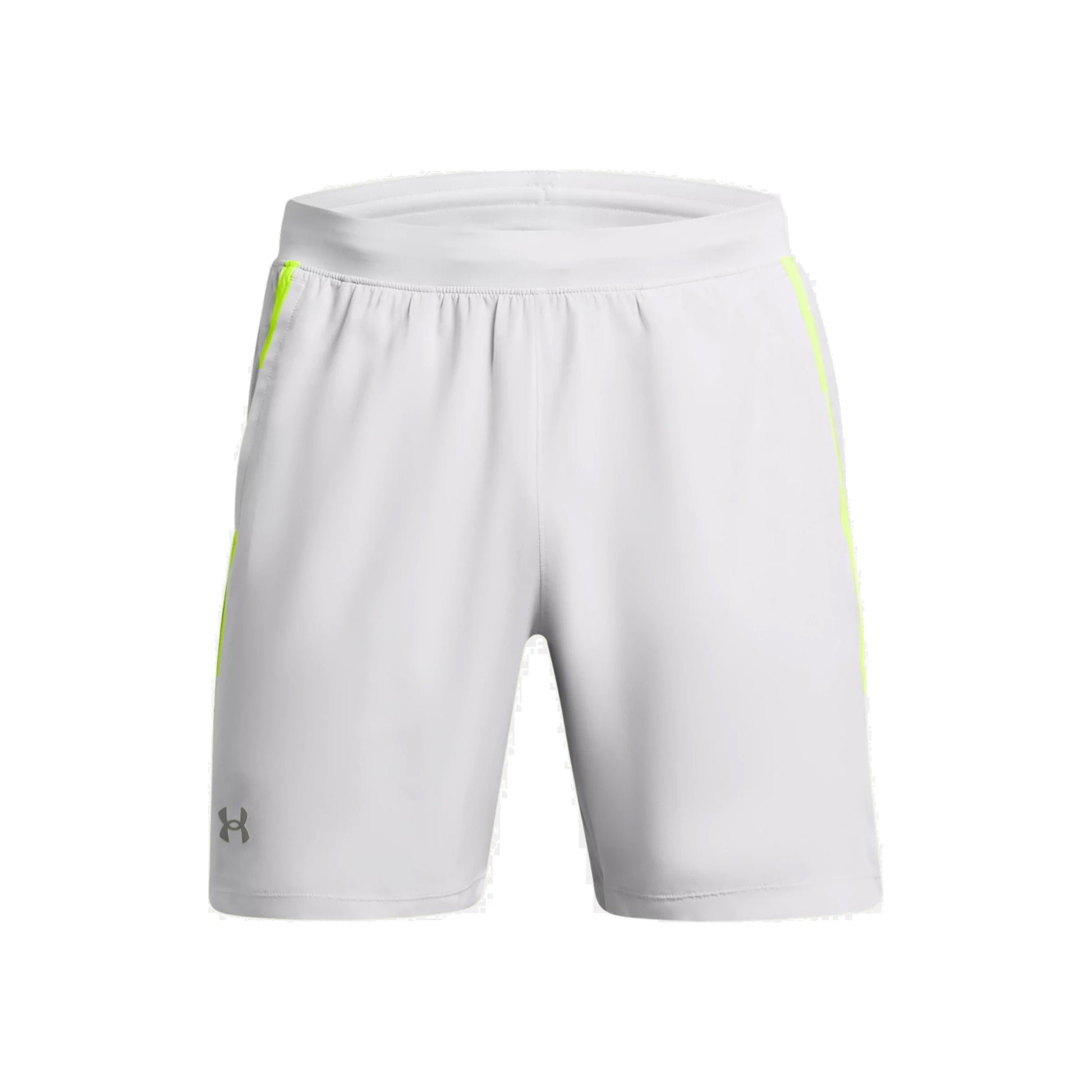 Under Armour Launch 7in  Laufshorts Herren - grau, neongelb