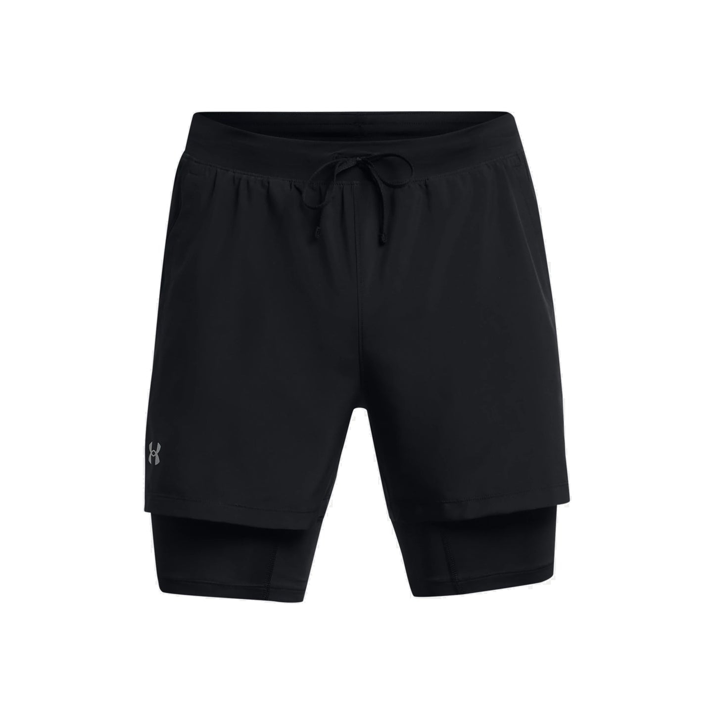 Under Armour Launch 5 Inch 2-in-1 Running Shorts Men-Black