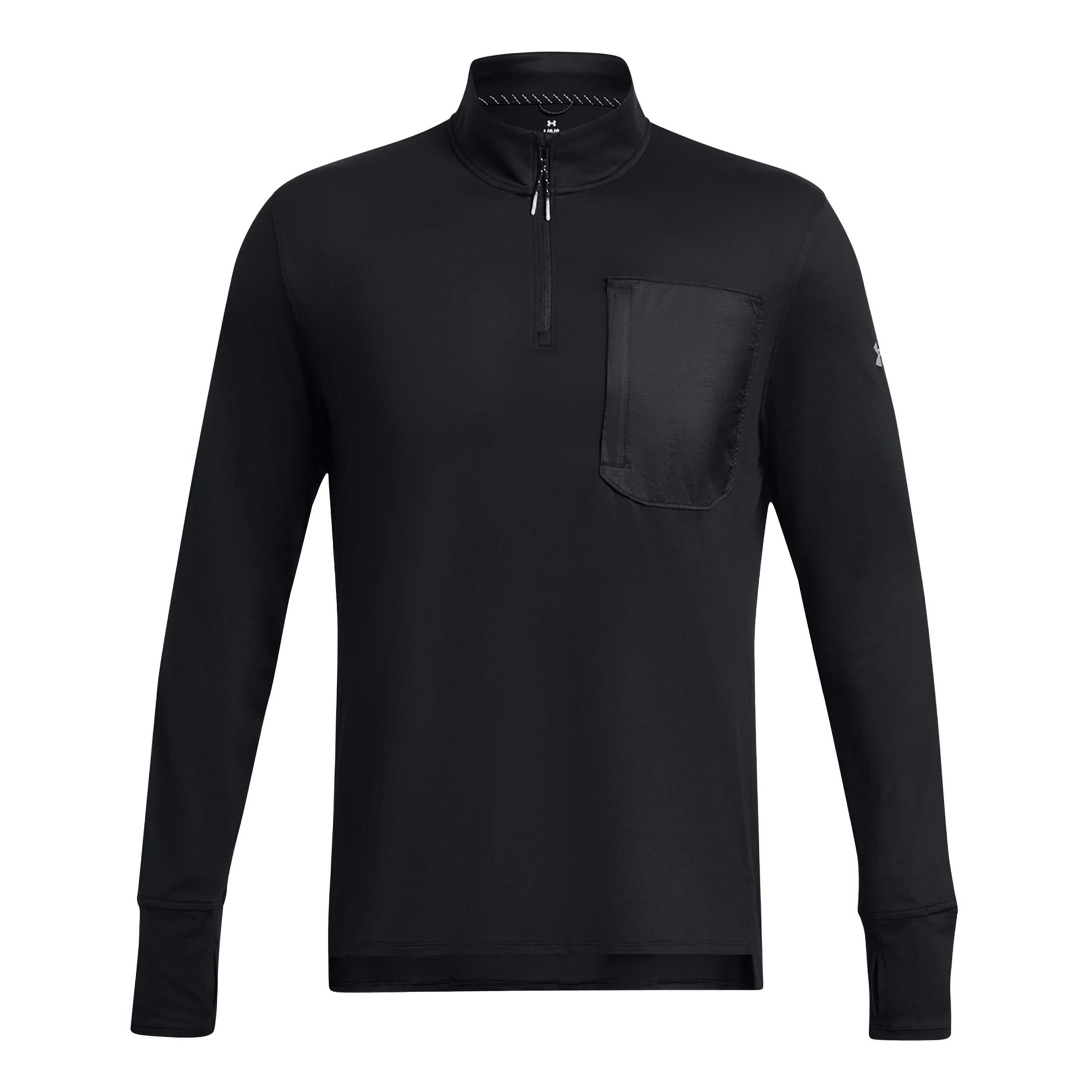 Under Armour Run Trail Quarter Zip Running top Men - black,