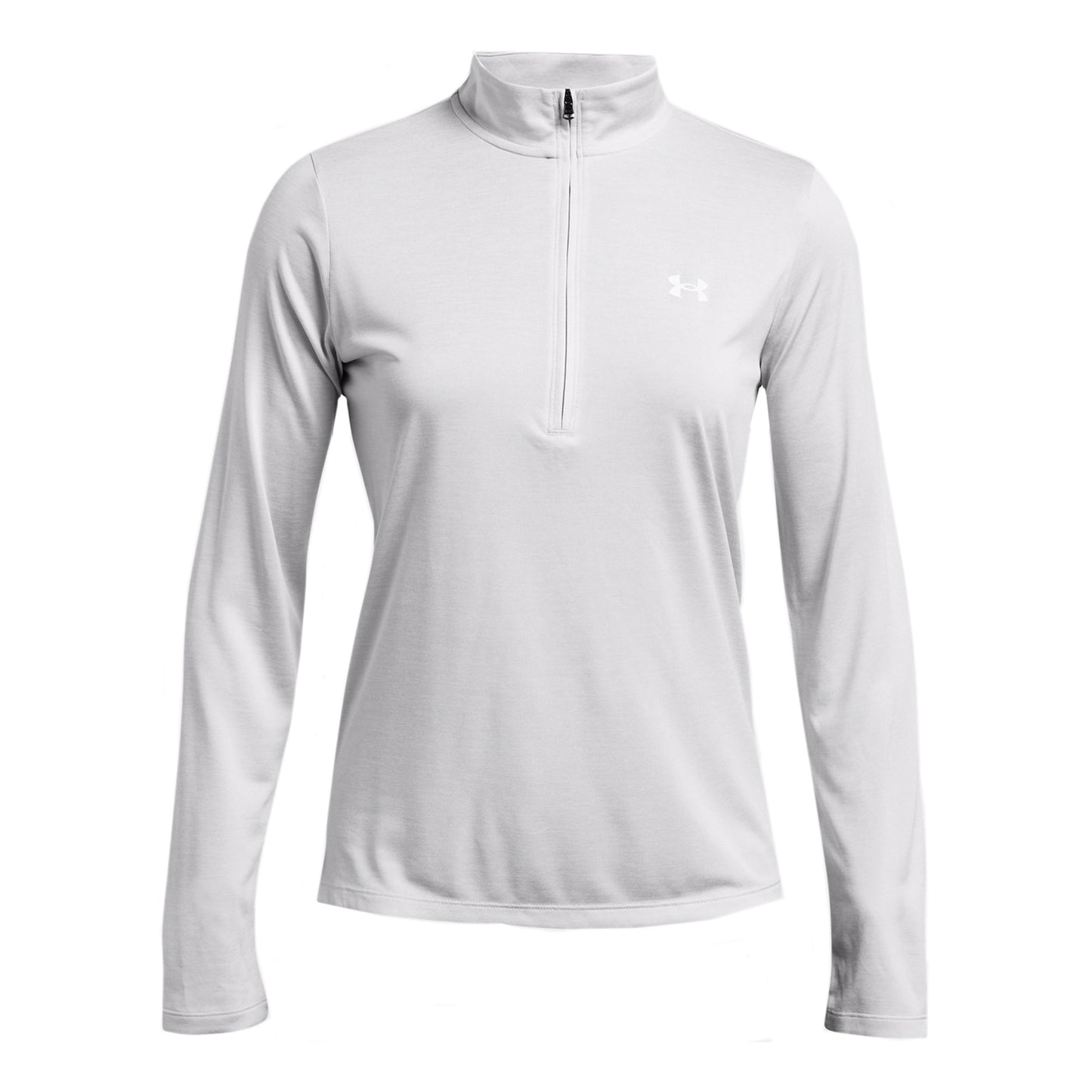 Under Armour Tech Half-Zip Twist Longsleeve Damen-Grau