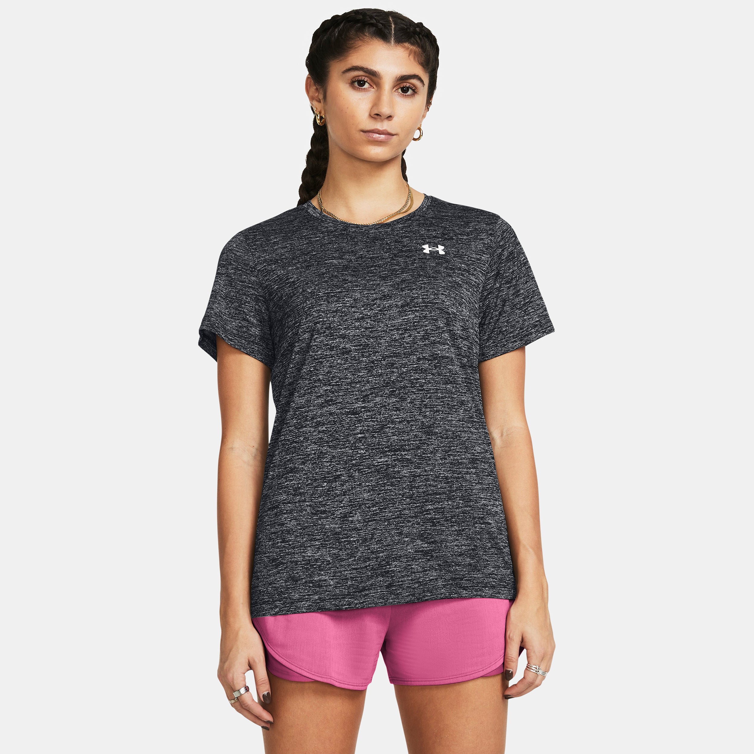 Under Armour Tech Twist T-Shirt Damen-Schwarz