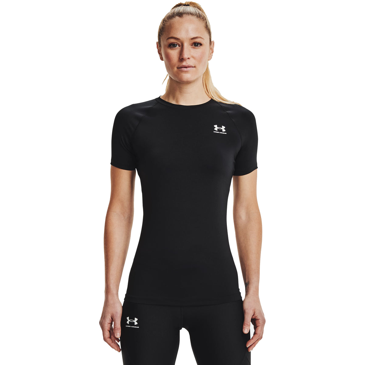 Under Armour Heatgear Authentics Comp T-Shirt Women-Black