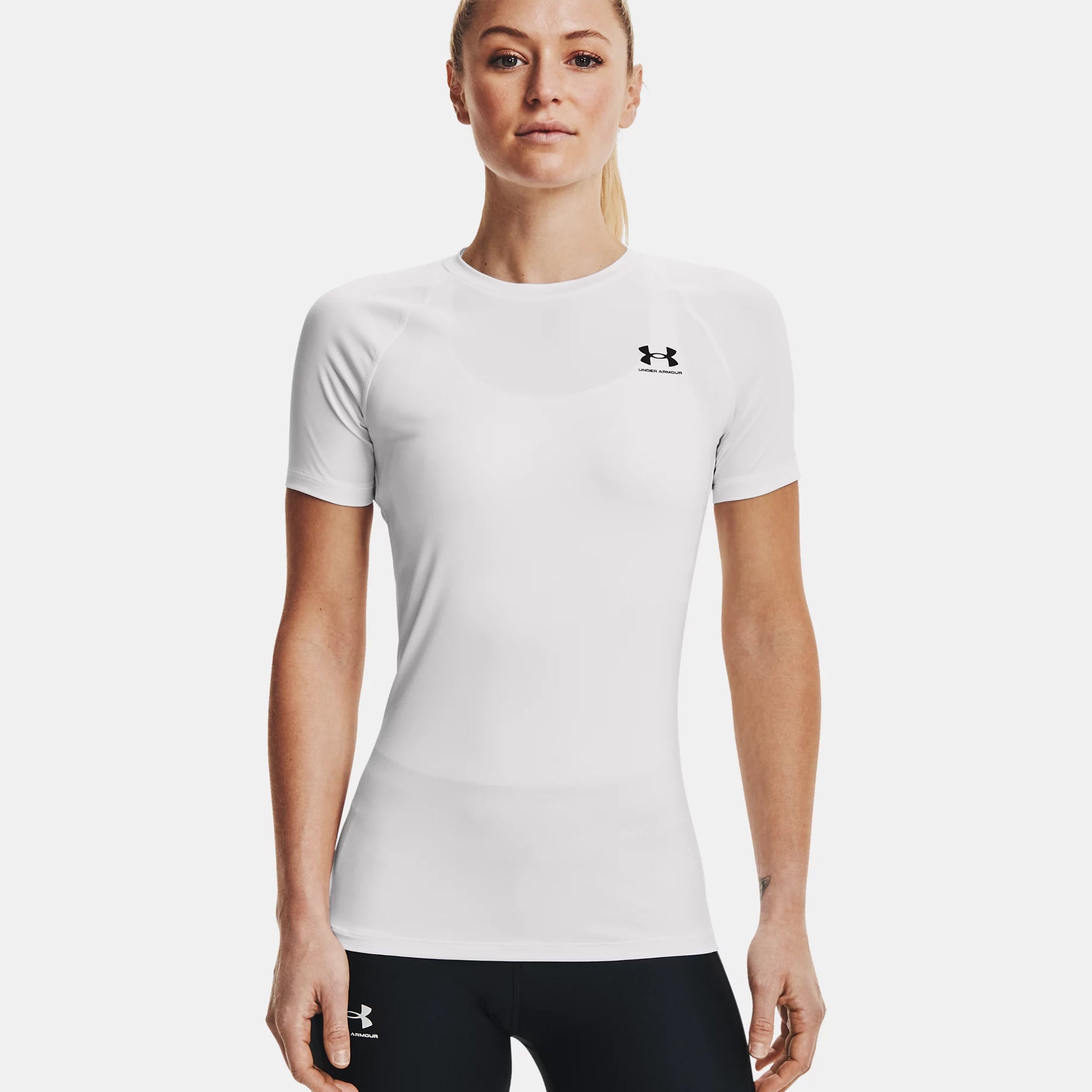 Under Armour Heatgear Authentics Comp T-Shirt Women-White