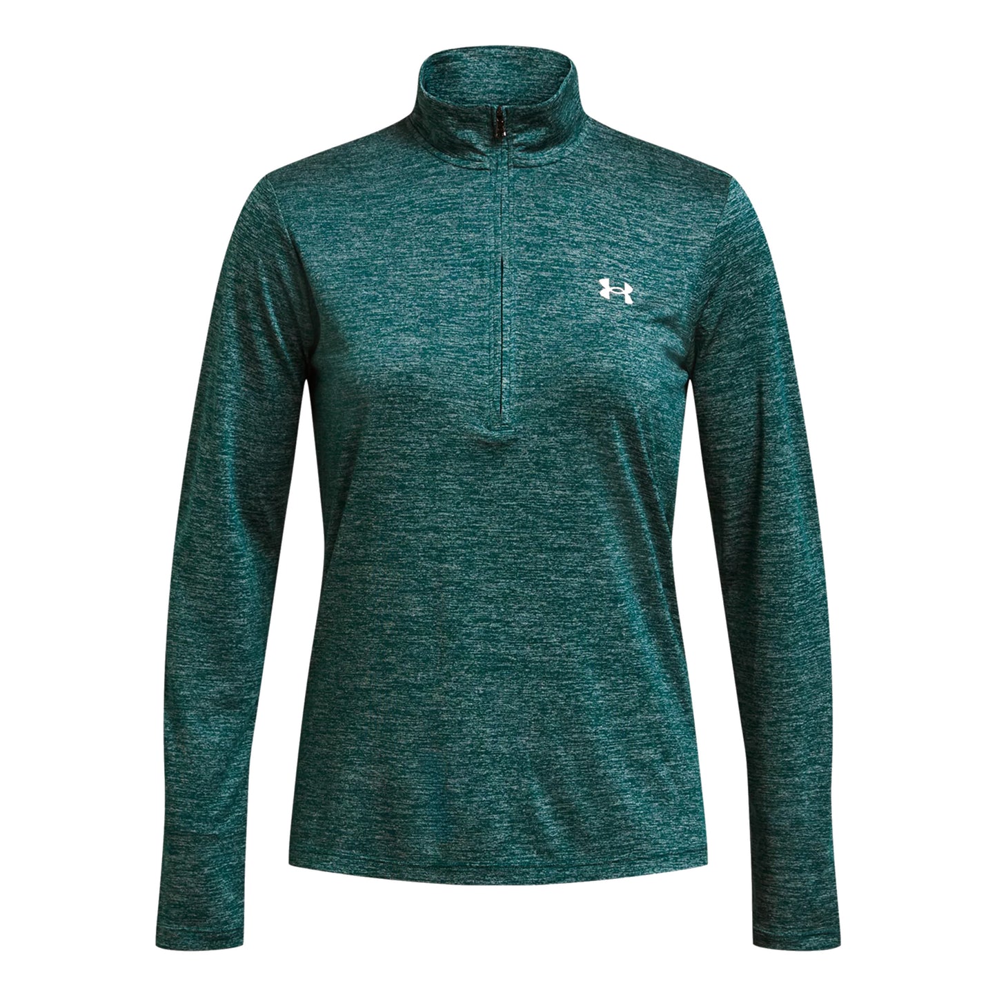 Under Armour Tech 1/2 Zip-Twist Longsleeve Damen - petrol,