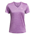 Tech Twist T-Shirt Damen - lila,