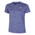 Tech Twist T-Shirt Damen - blaugrau, silber