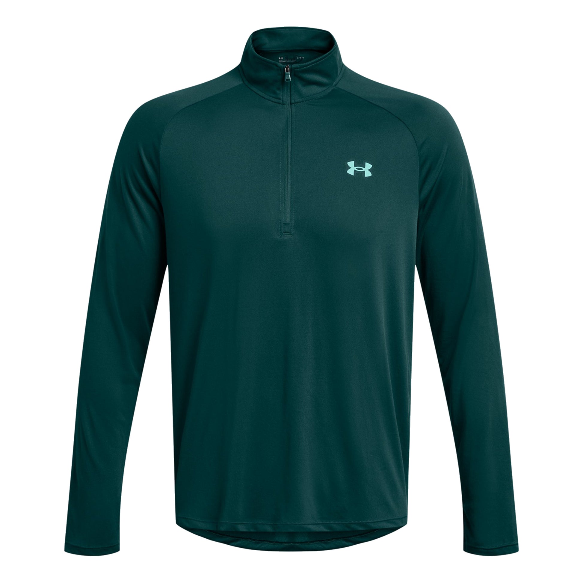Under Armour Tech 2.0 Half-Zip Long sleeve Men - dark green,
