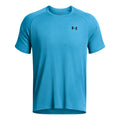 Tech Textured T-Shirt Men - turquoise,