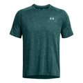Tech Textured T-Shirt Men - petrol,