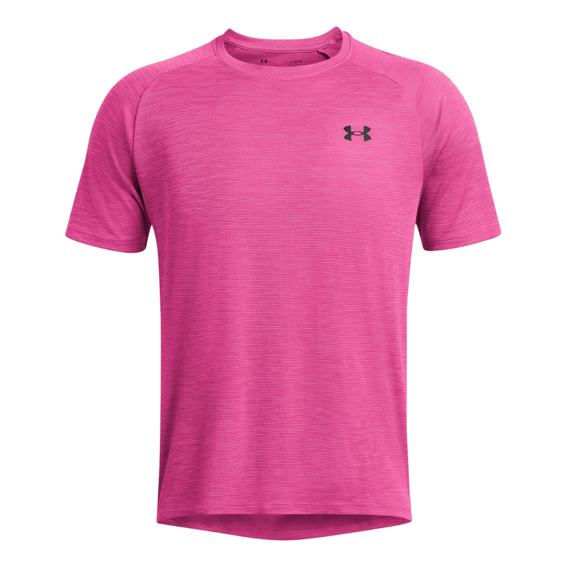Under Armour Tech Textured T-Shirt Men - pink, black