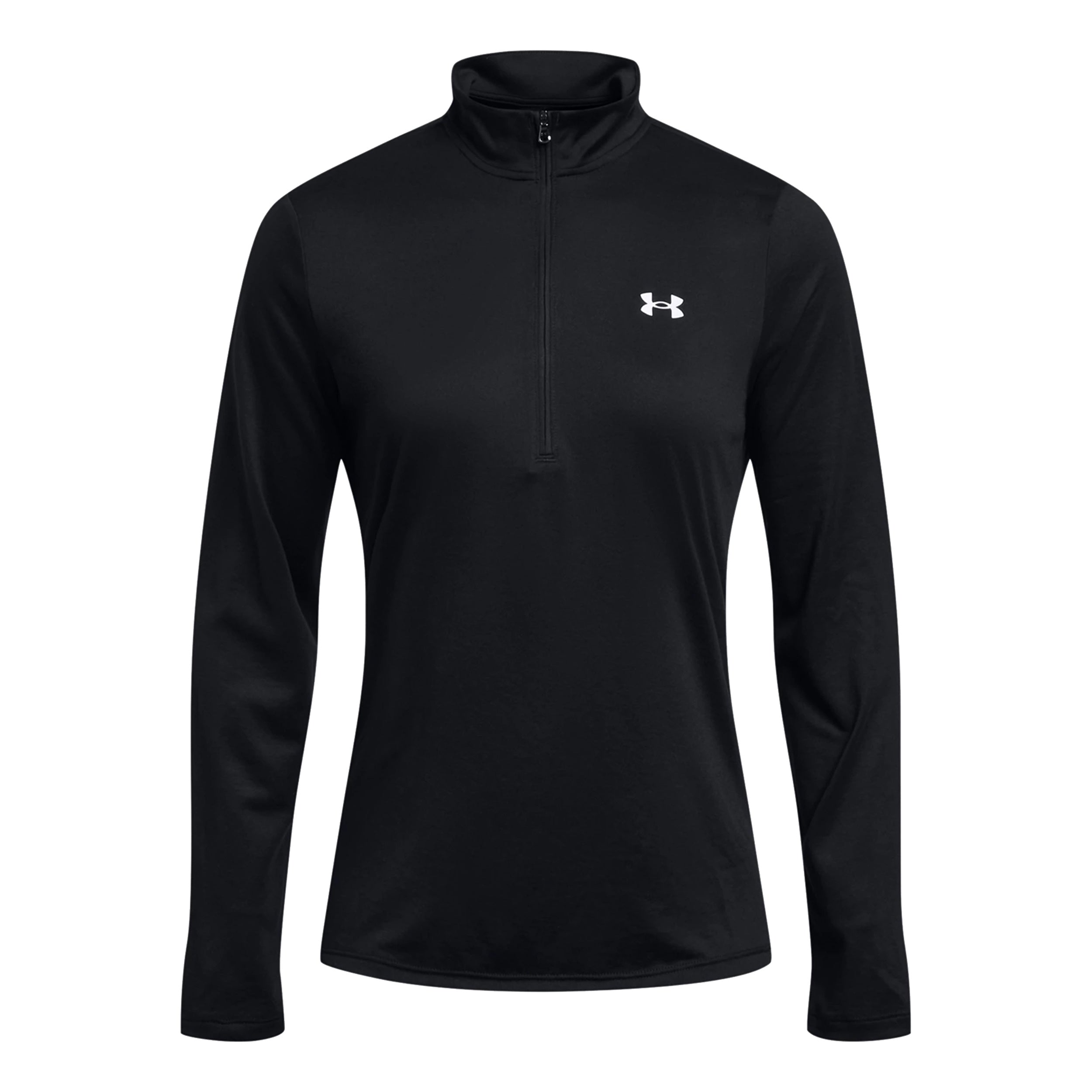 Under Armour Tech 1/2 Zip Longsleeve Damen-Schwarz