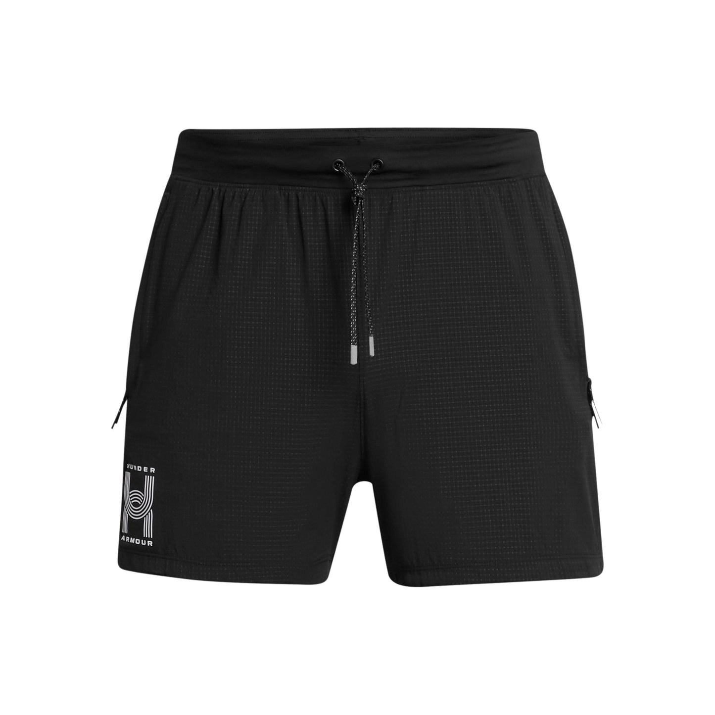 Under Armour Run Anywhere Running Shorts Men-Black,White