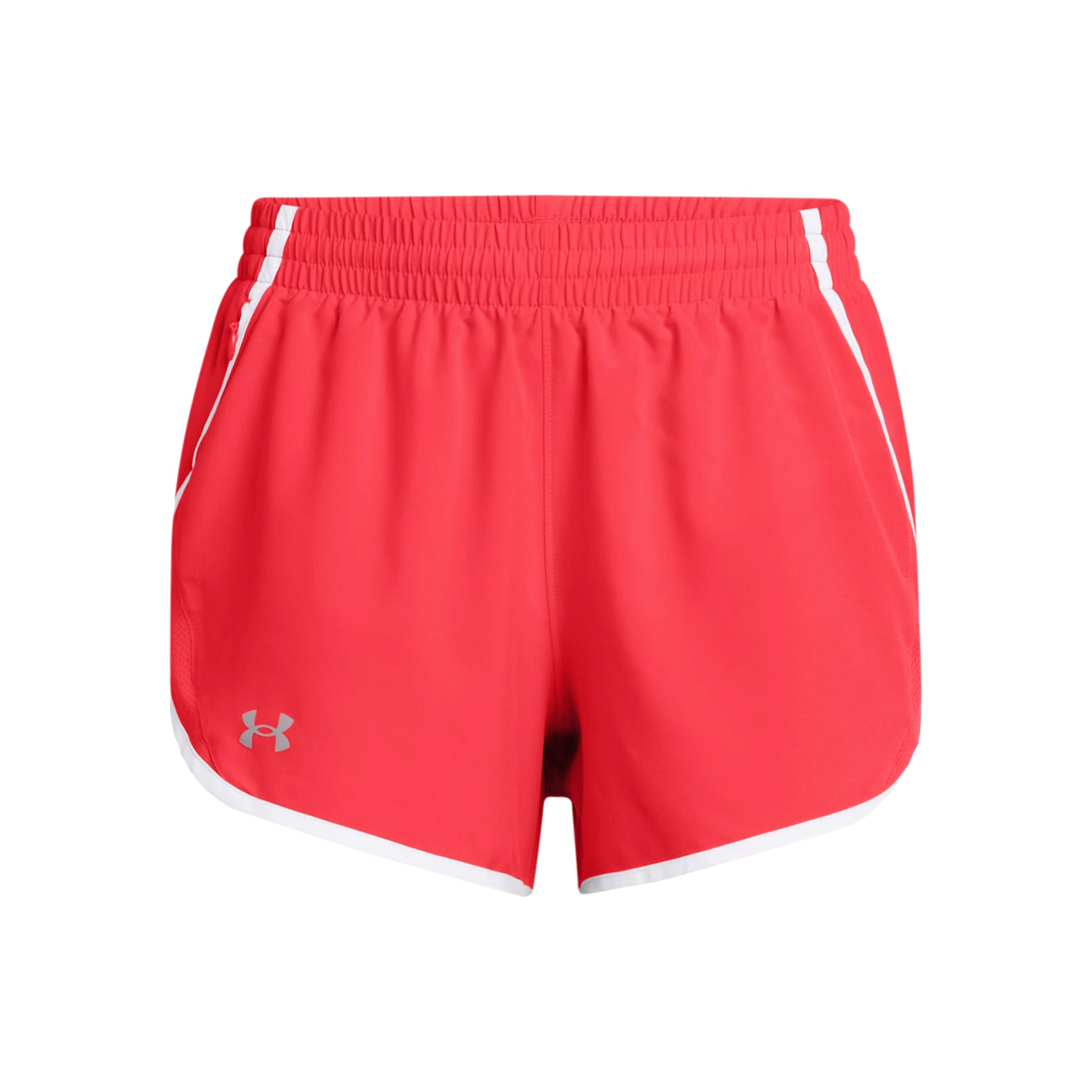 Under Armour Fly By 3in  Running shorts Women - red, white
