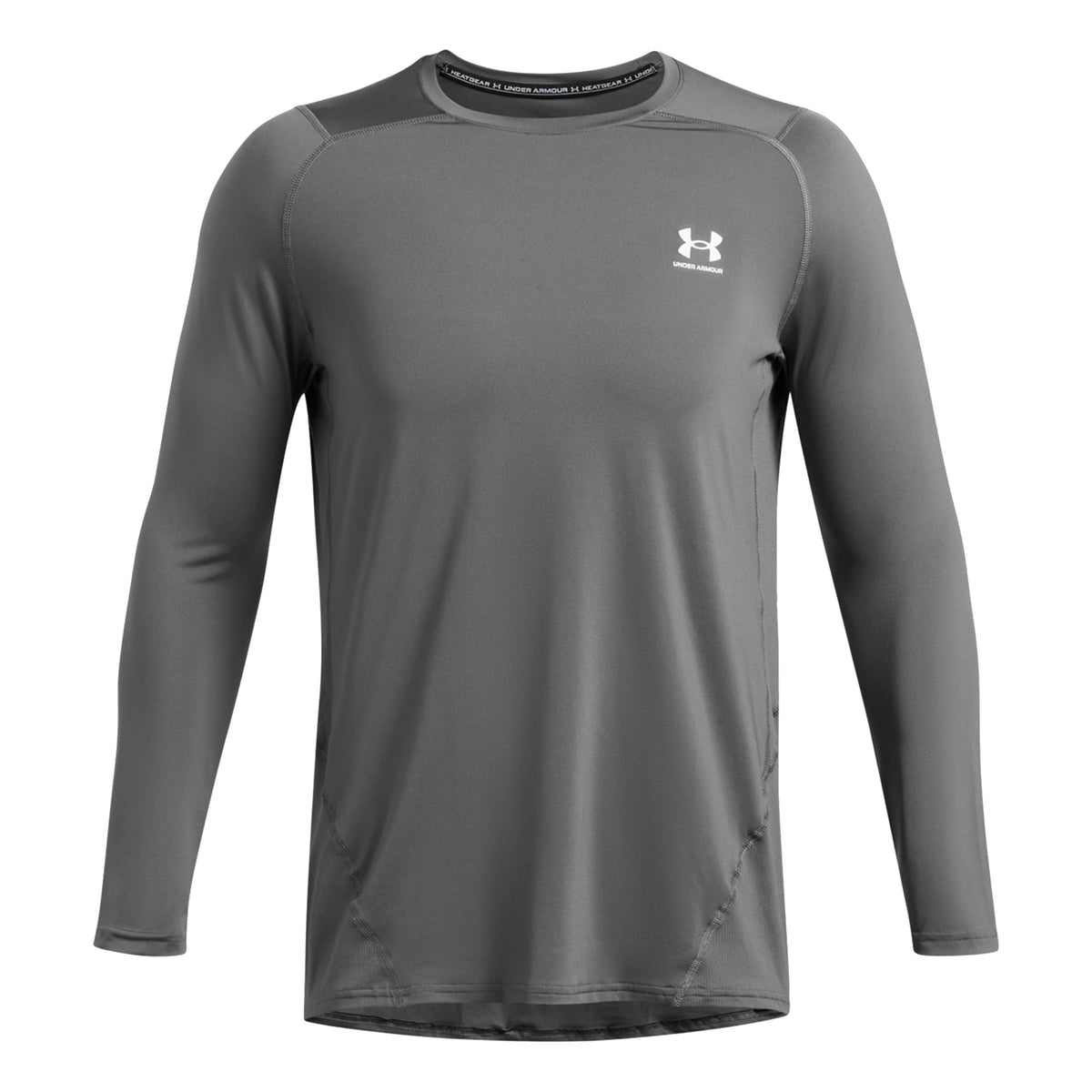 Under Armour Heatgear Fitted Long sleeve Men - grey,