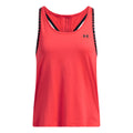 Knockout Tank-Top Damen - rot, schwarz