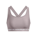 Crossback Mid Sport-BH Damen - grau,