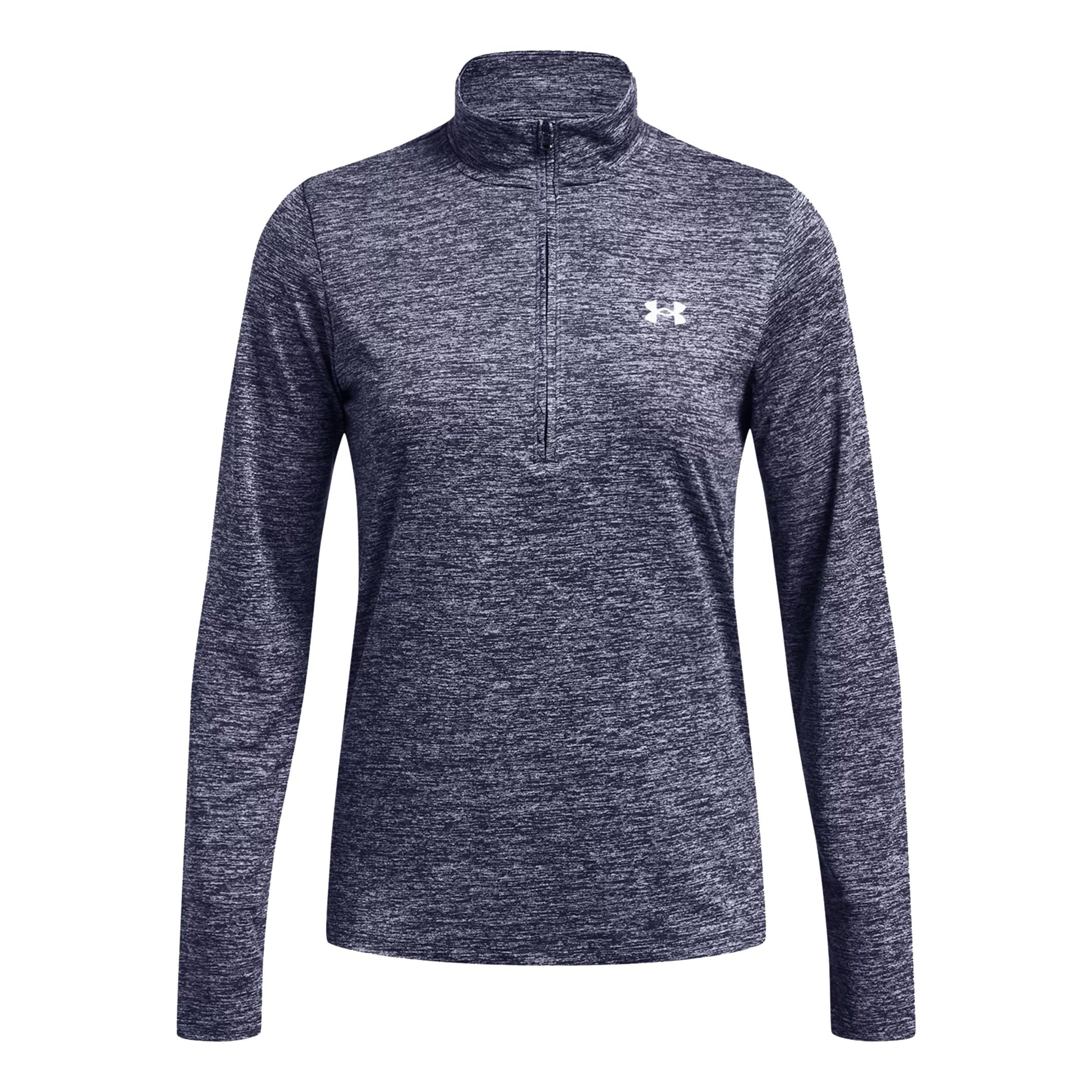 Under Armour Tech Twist Warmup 1/2 Zip Longsleeve Damen-Blaugrau