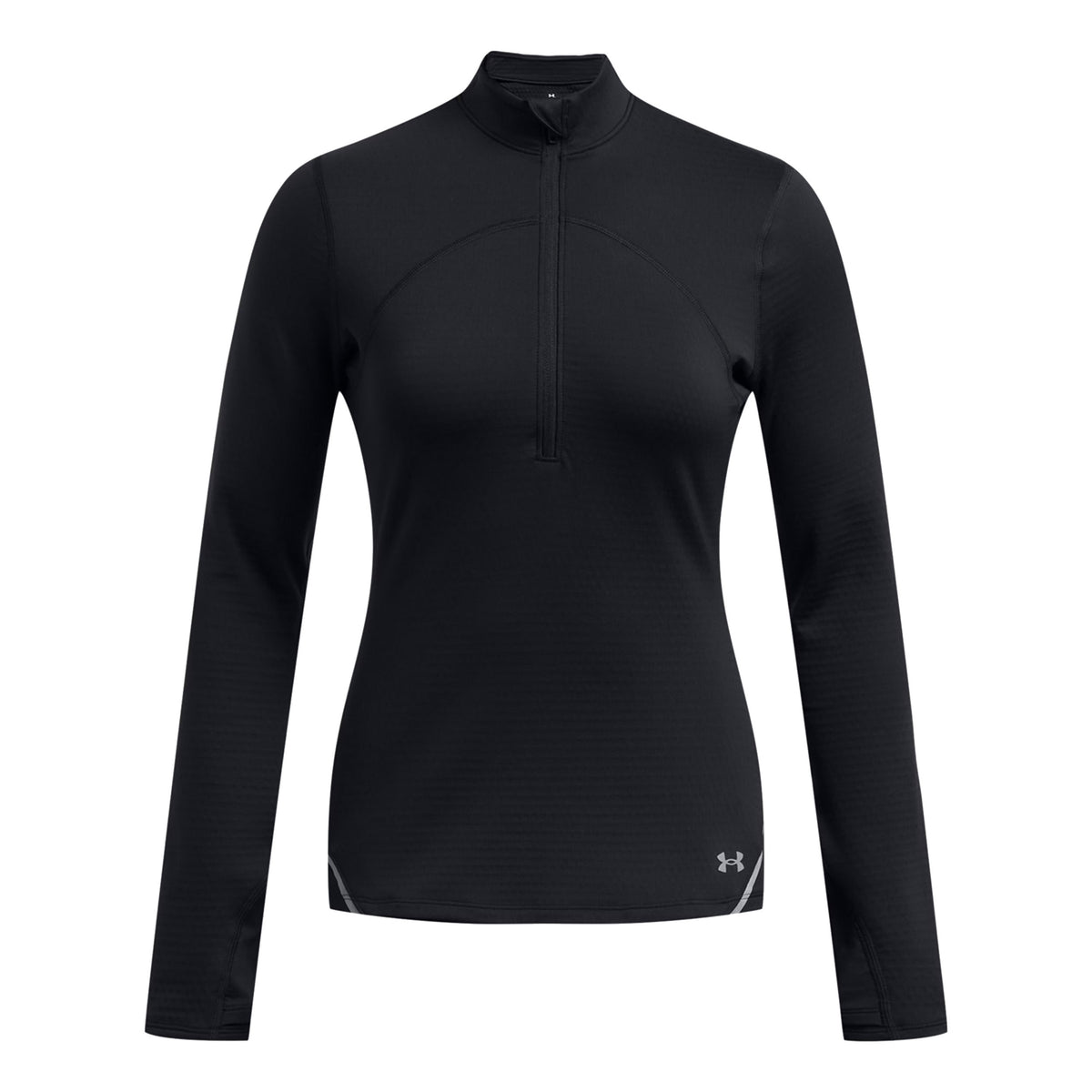 Under Armour Vanish CW 1/2 Zip Longsleeve Damen-Schwarz