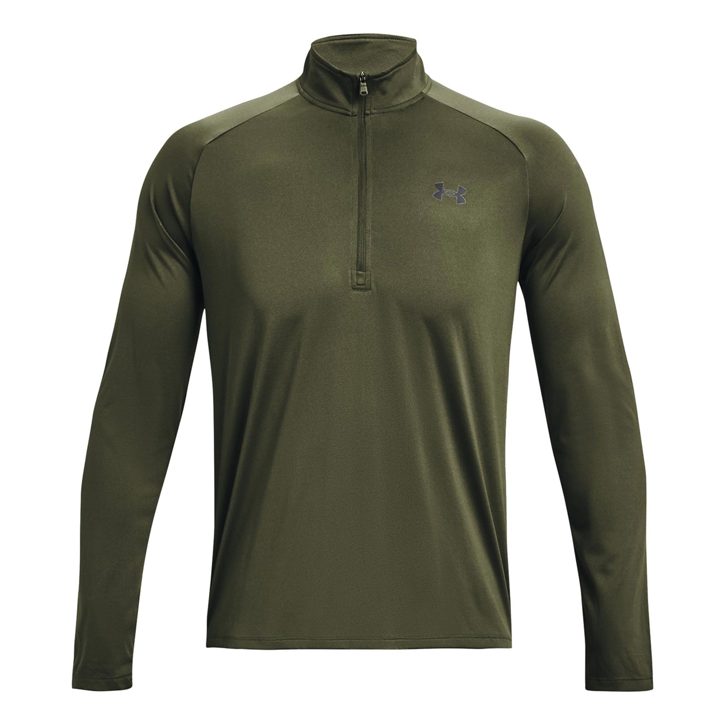 Under Armour Tech 2.0 Half-Zip Long sleeve Men - olive, black