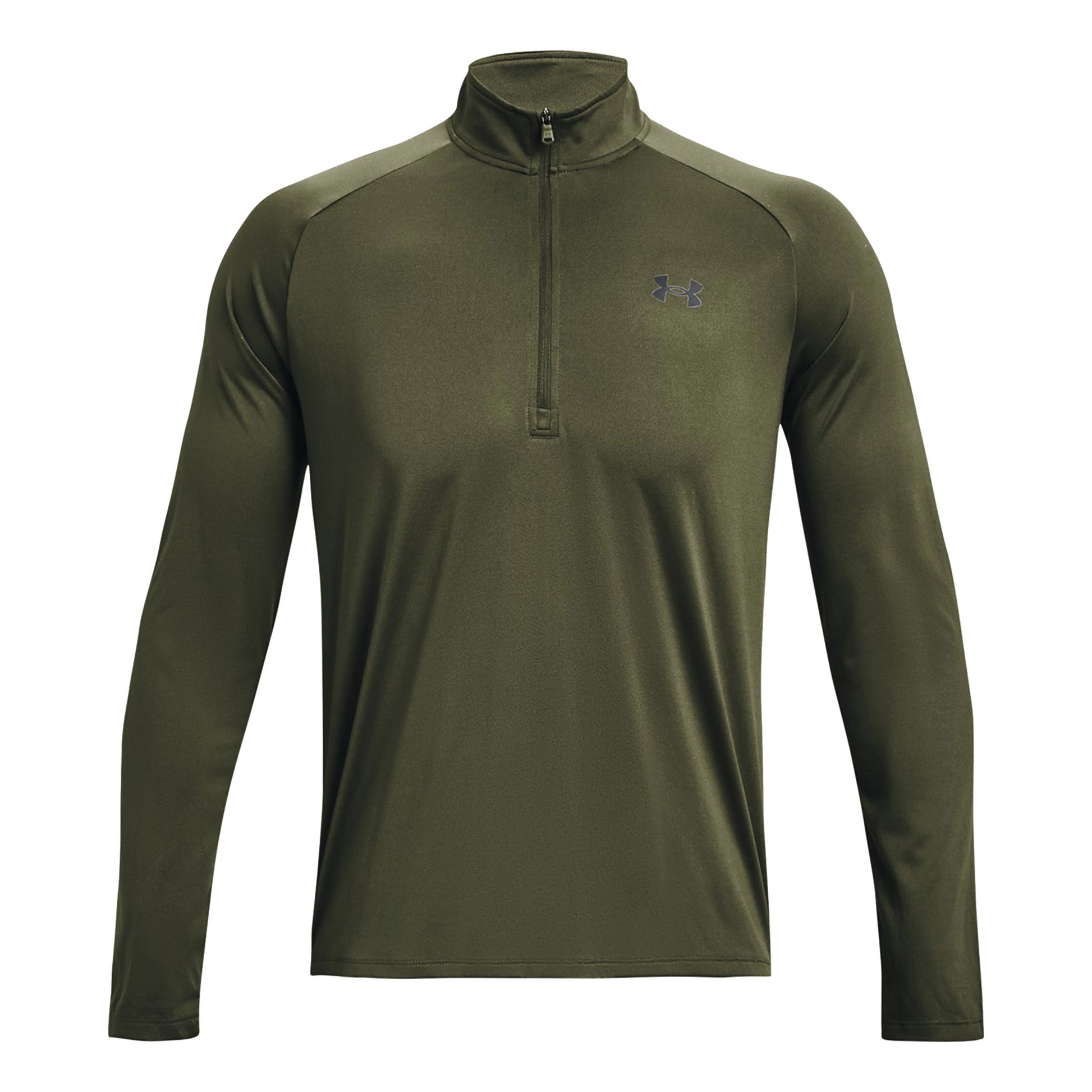 Under Armour Tech 2.0 Half-Zip Long sleeve Men - olive, black
