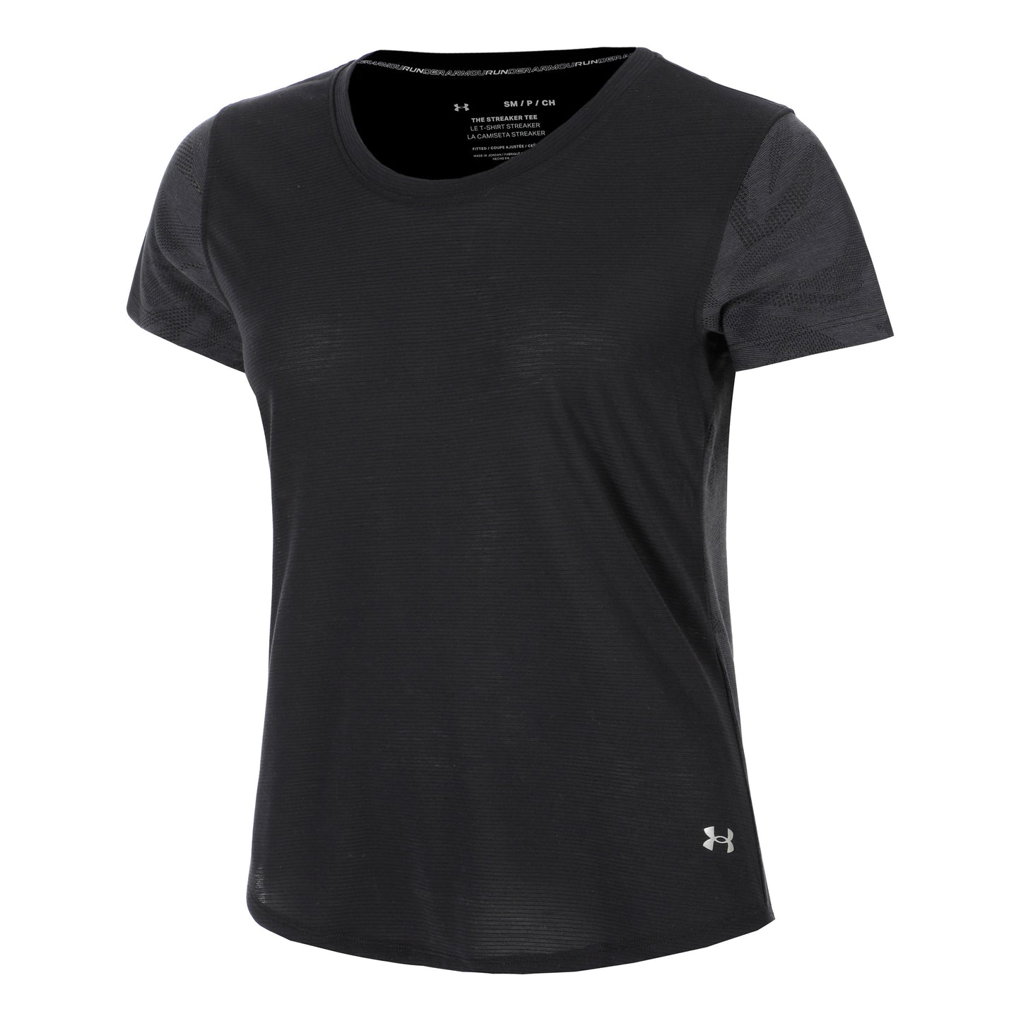 Under Armour Streaker Jacquard T-Shirt Women-Black