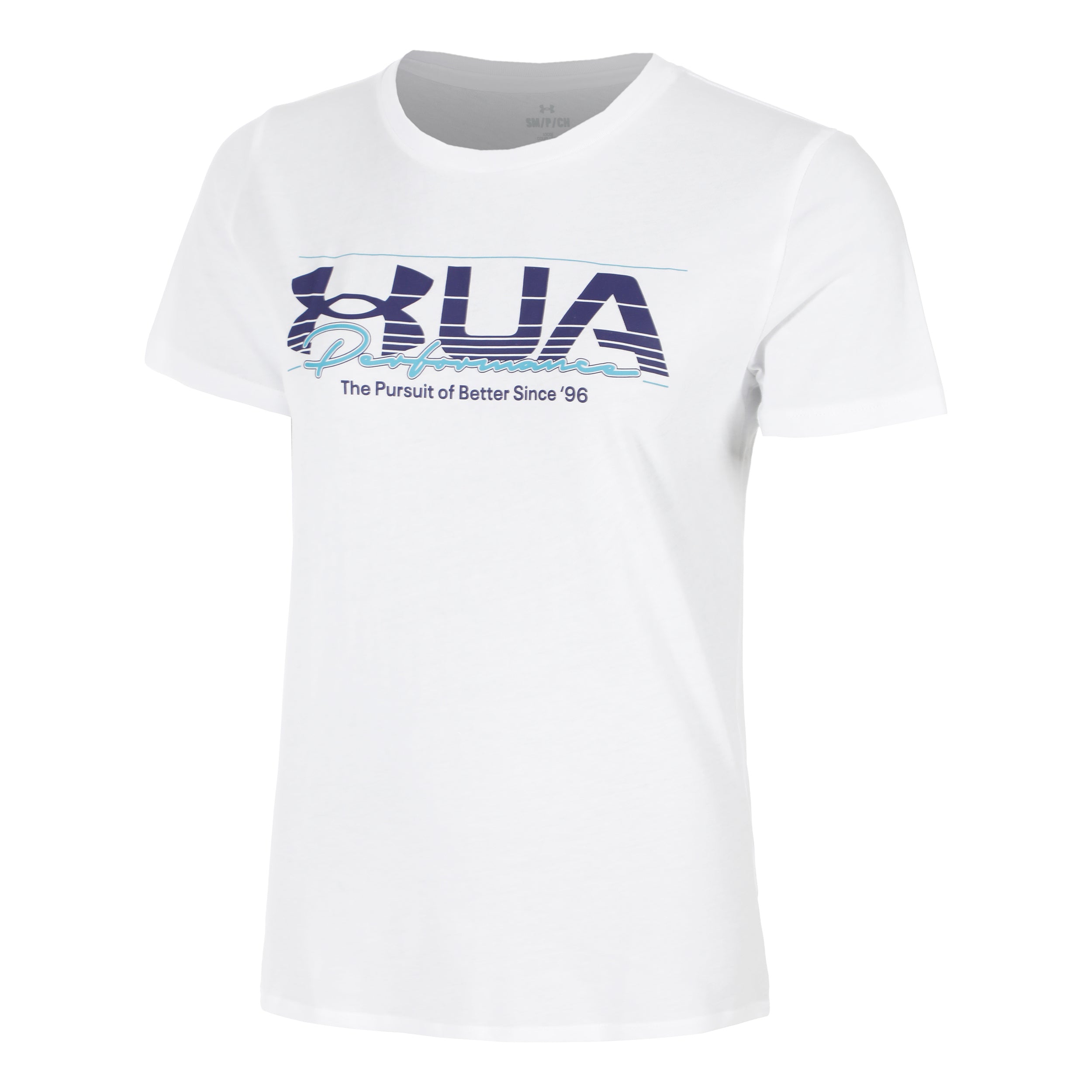 Under Armour UA Vintage Performance T-Shirt Damen-Weiß