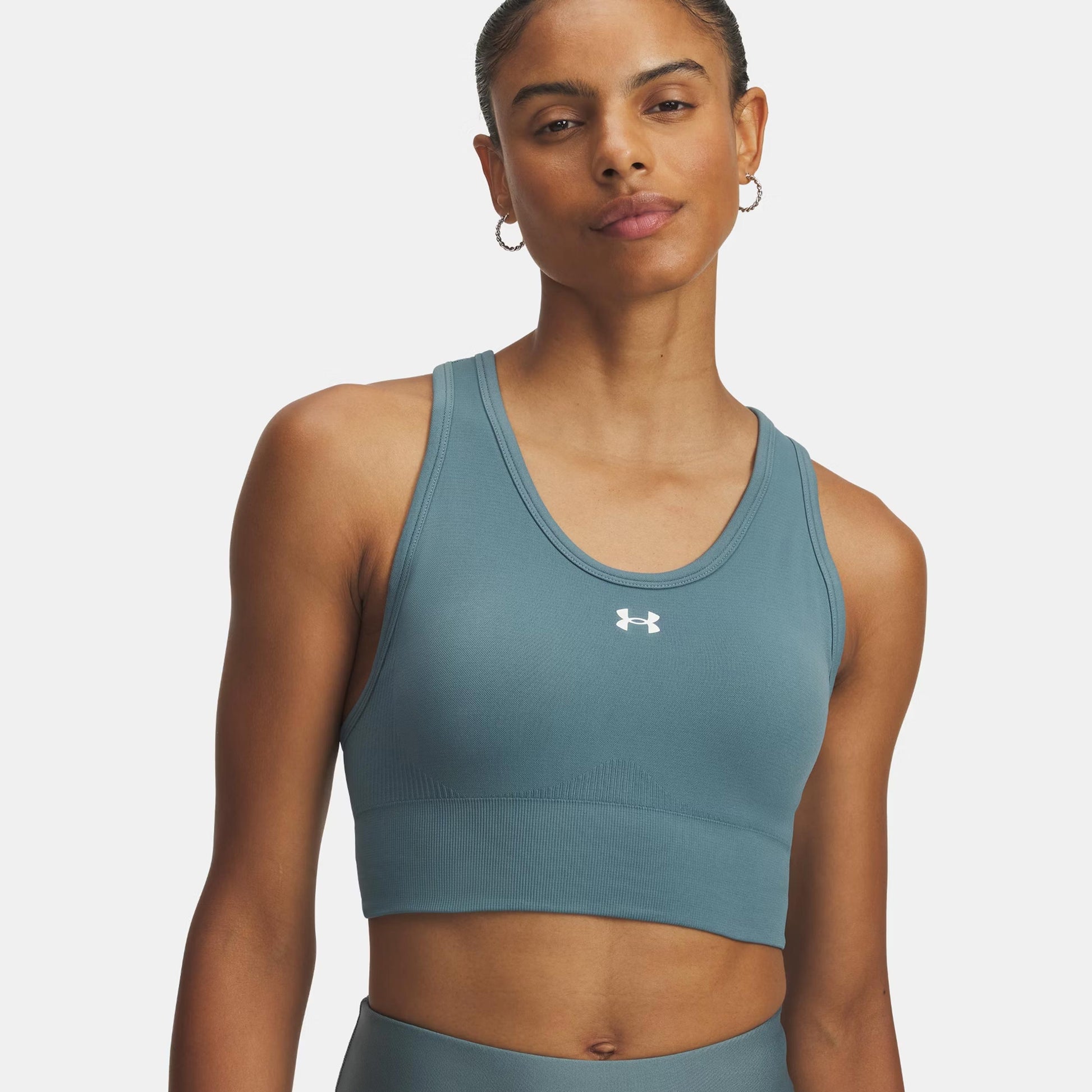 Under Armour Vanisheamle Mid Sports bras Women-blue