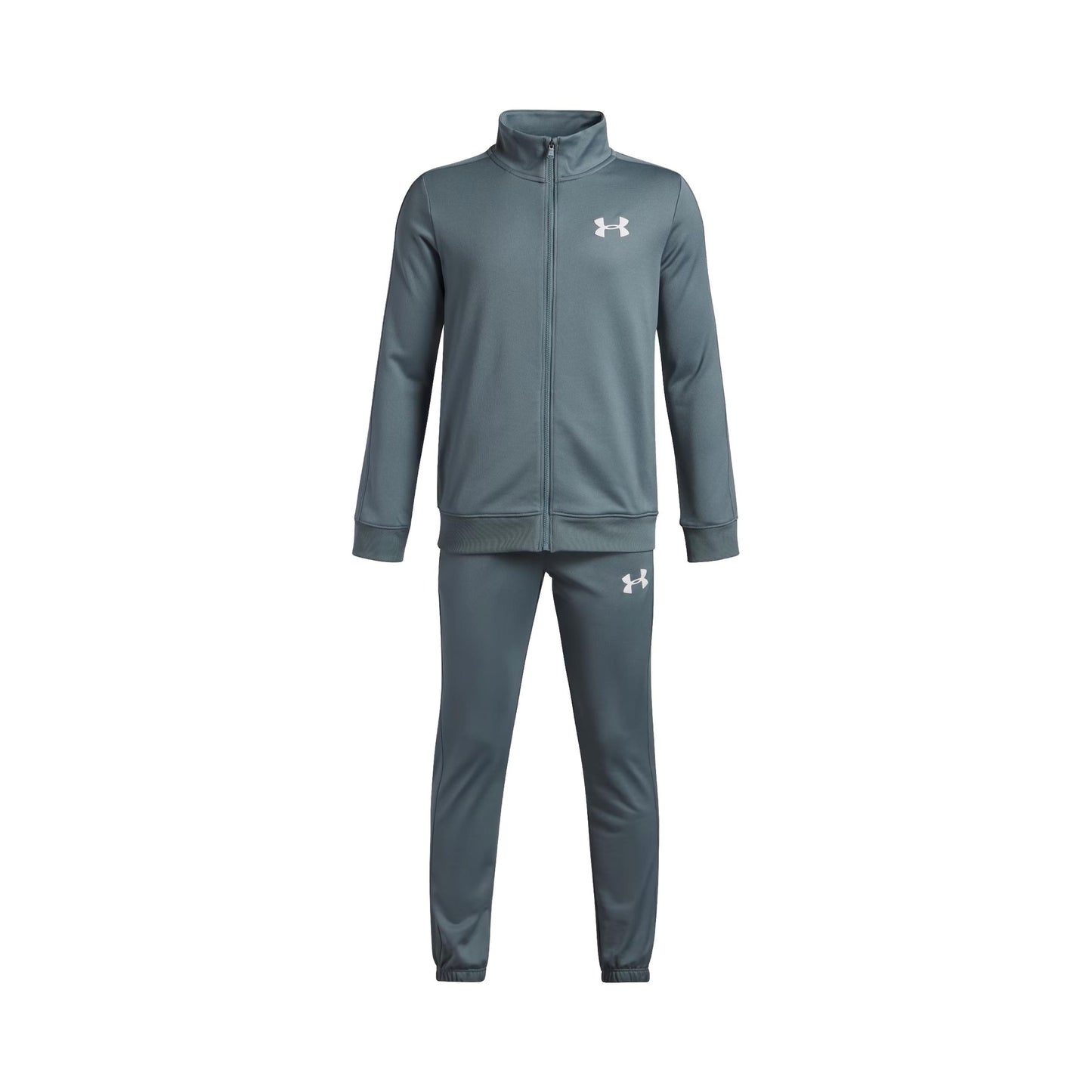 Under Armour Knit Tracksuit Boys-blue grey