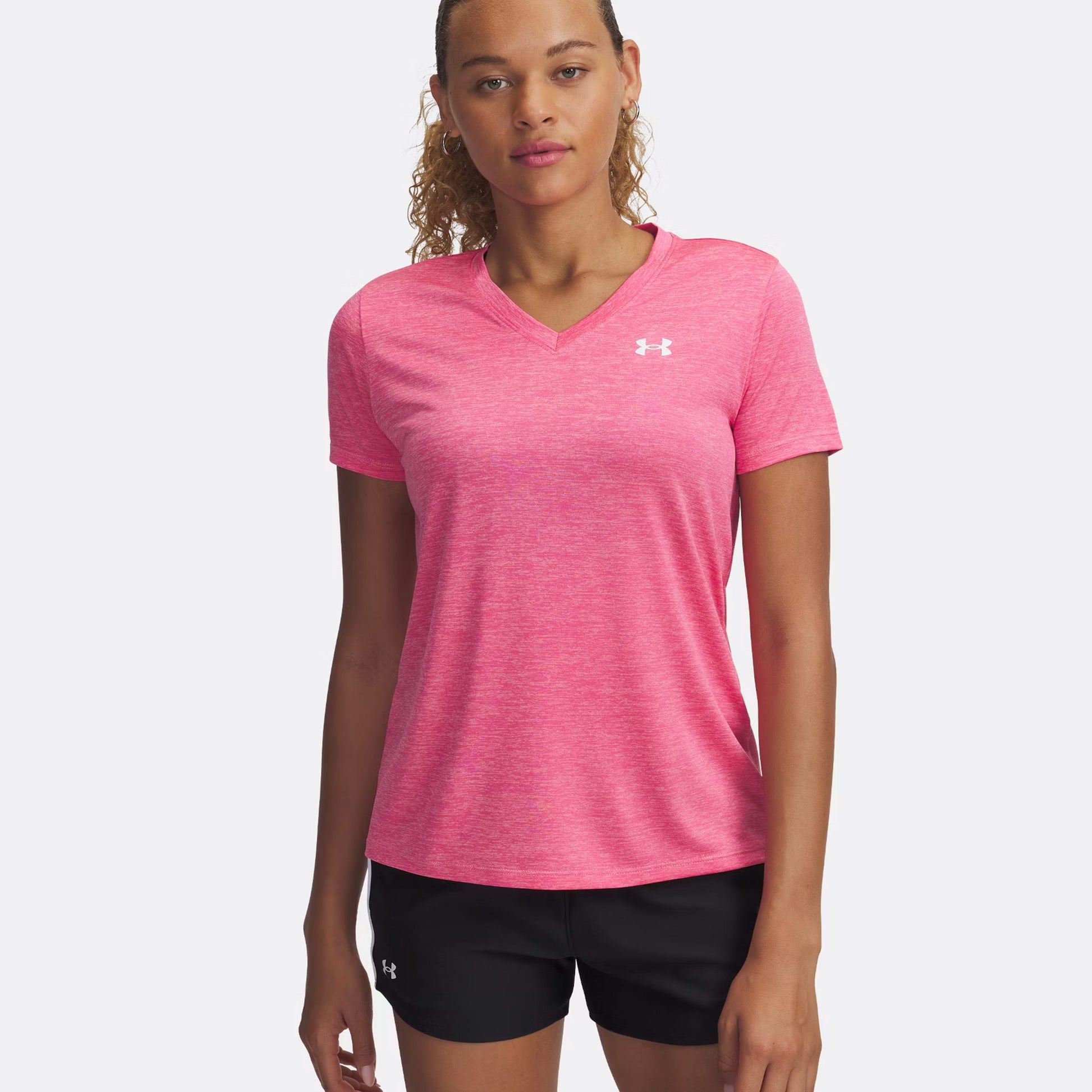 Under Armour Tech Twist T-Shirt Women-Pink,White