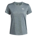 Tech Twist T-Shirt Damen-blaugrau