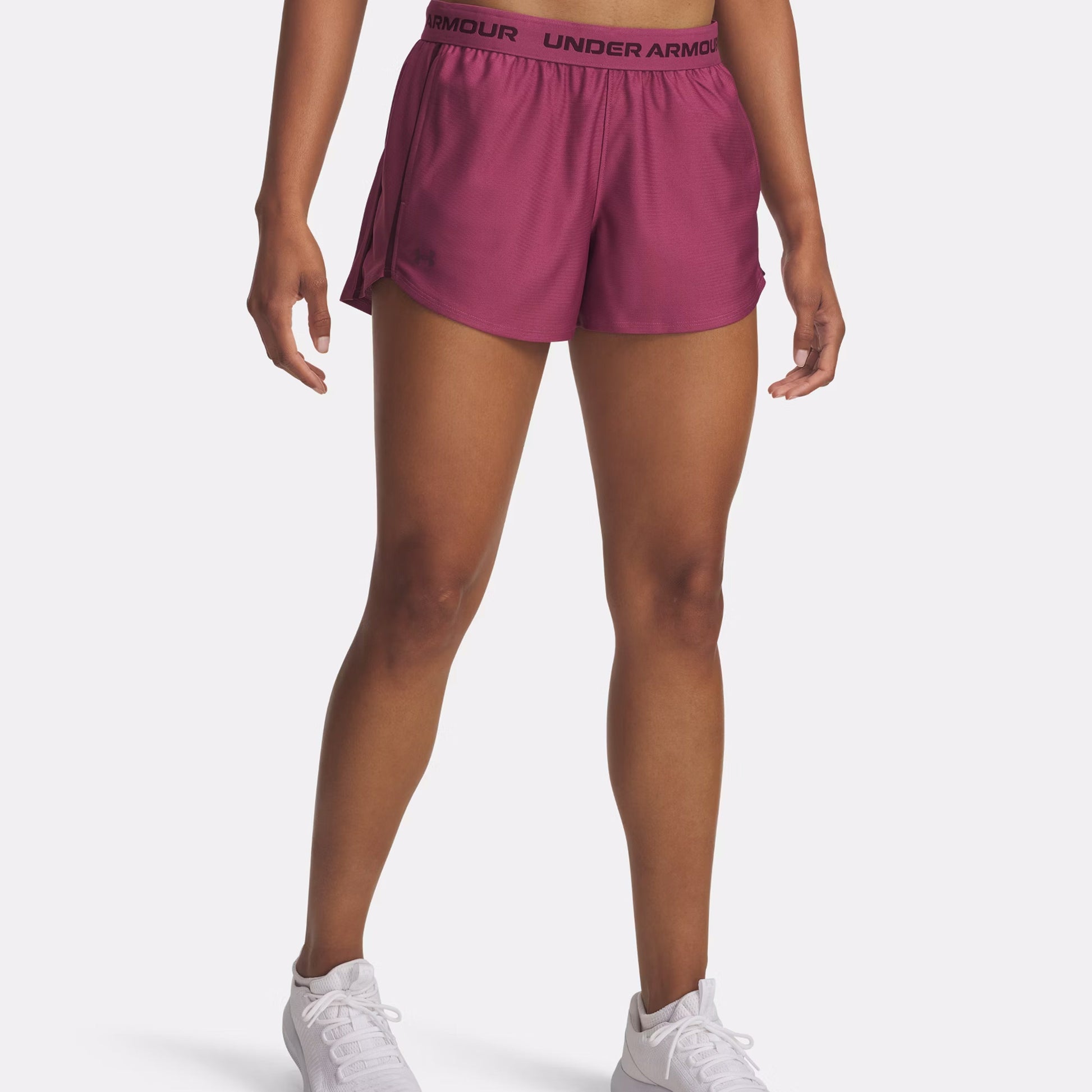 Under Armour Tech Play Up Ball shorts Women-berry