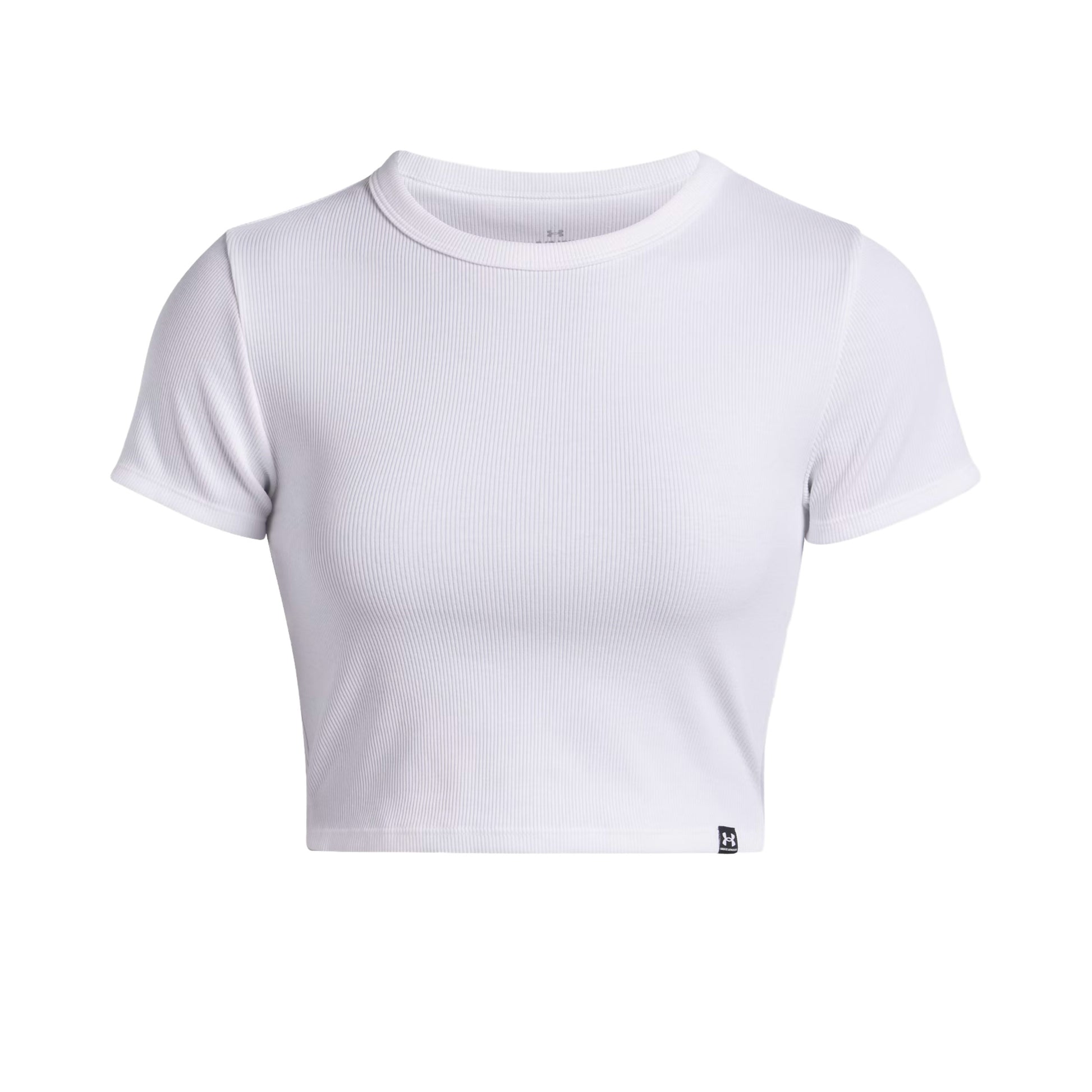 Under Armour Rival Rib Baby T-Shirt Damen-Weiß
