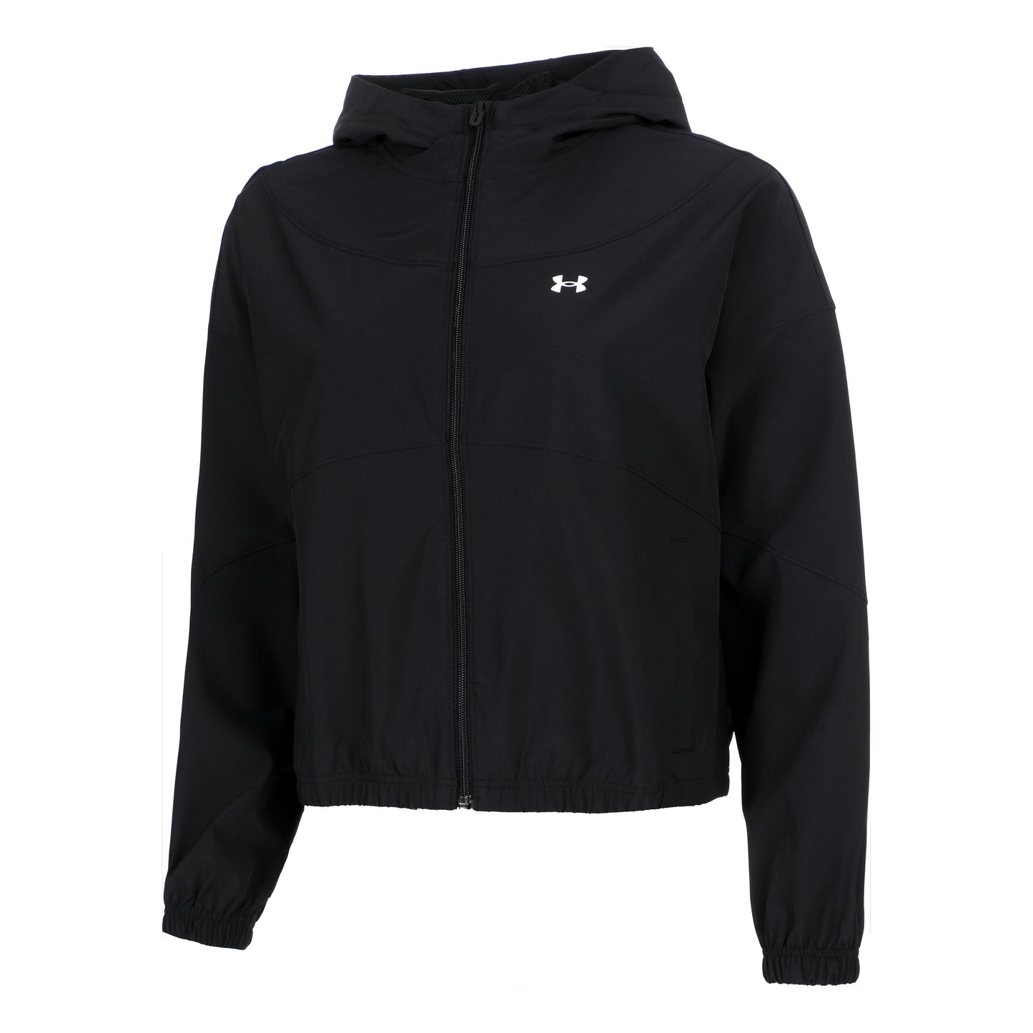 Under Armour Rival Woven Sweatjacke Damen-Beige,Weiß