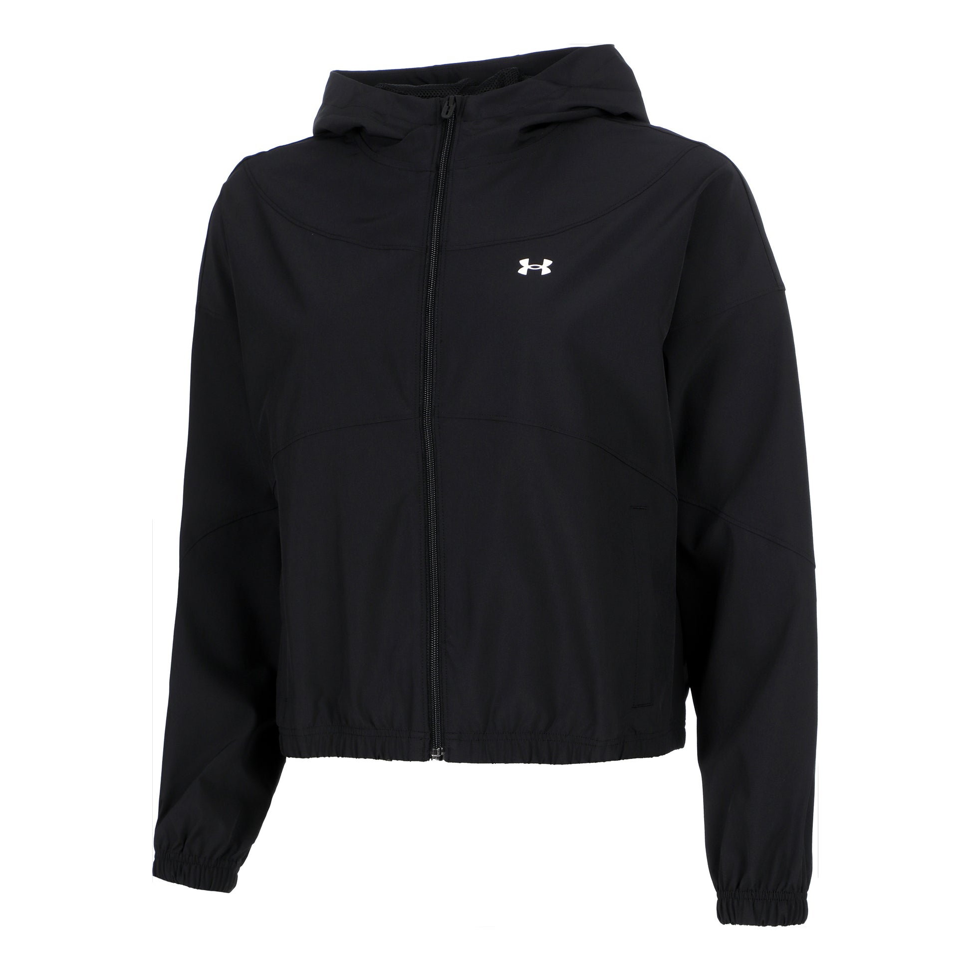 Under Armour Rival Woven Sweatjacke Damen-Beige,Weiß
