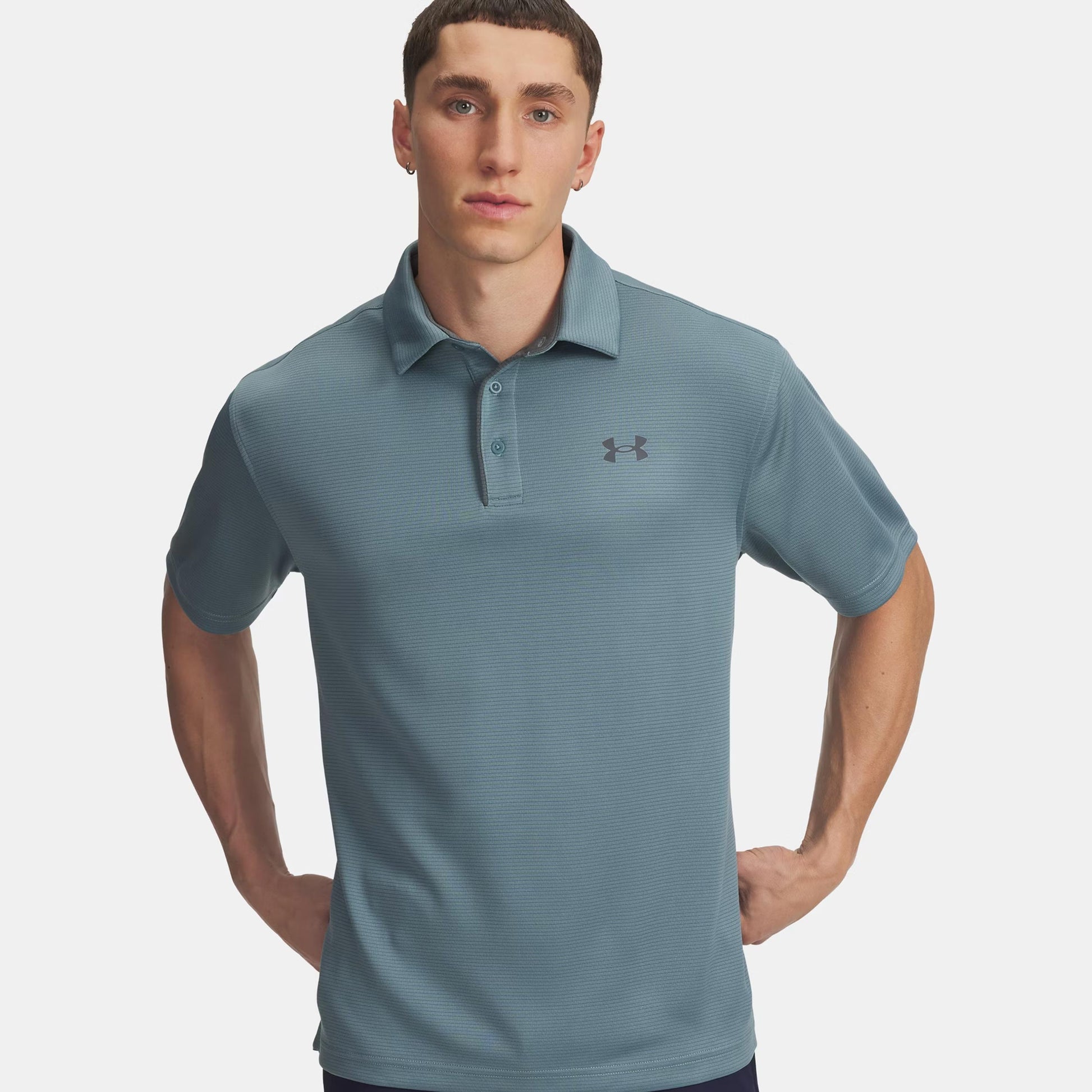 Under Armour Tech Polo Herren-blaugrau