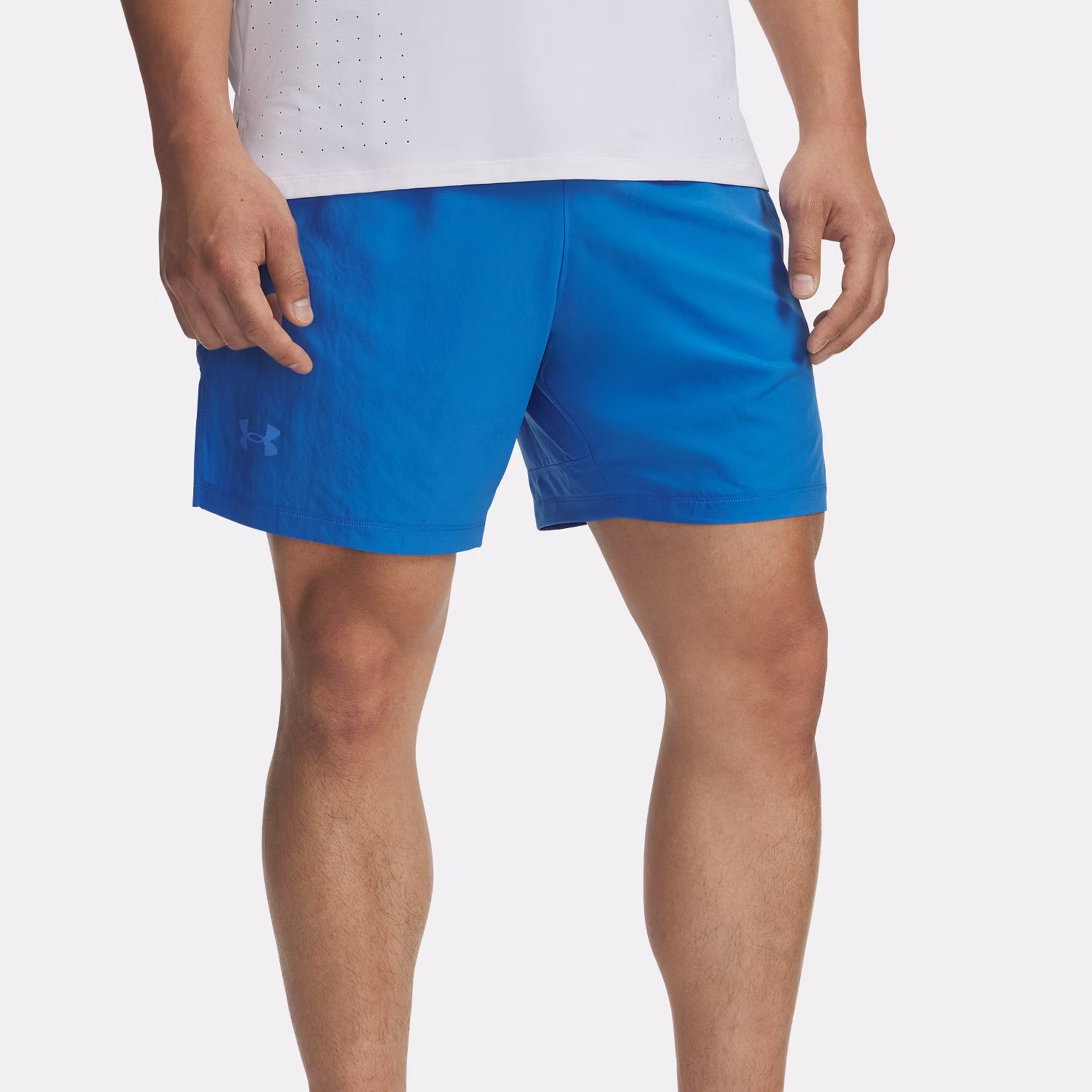 Under Armour Launch Elite 2in1 7in Shorts - blau, dunkelblau