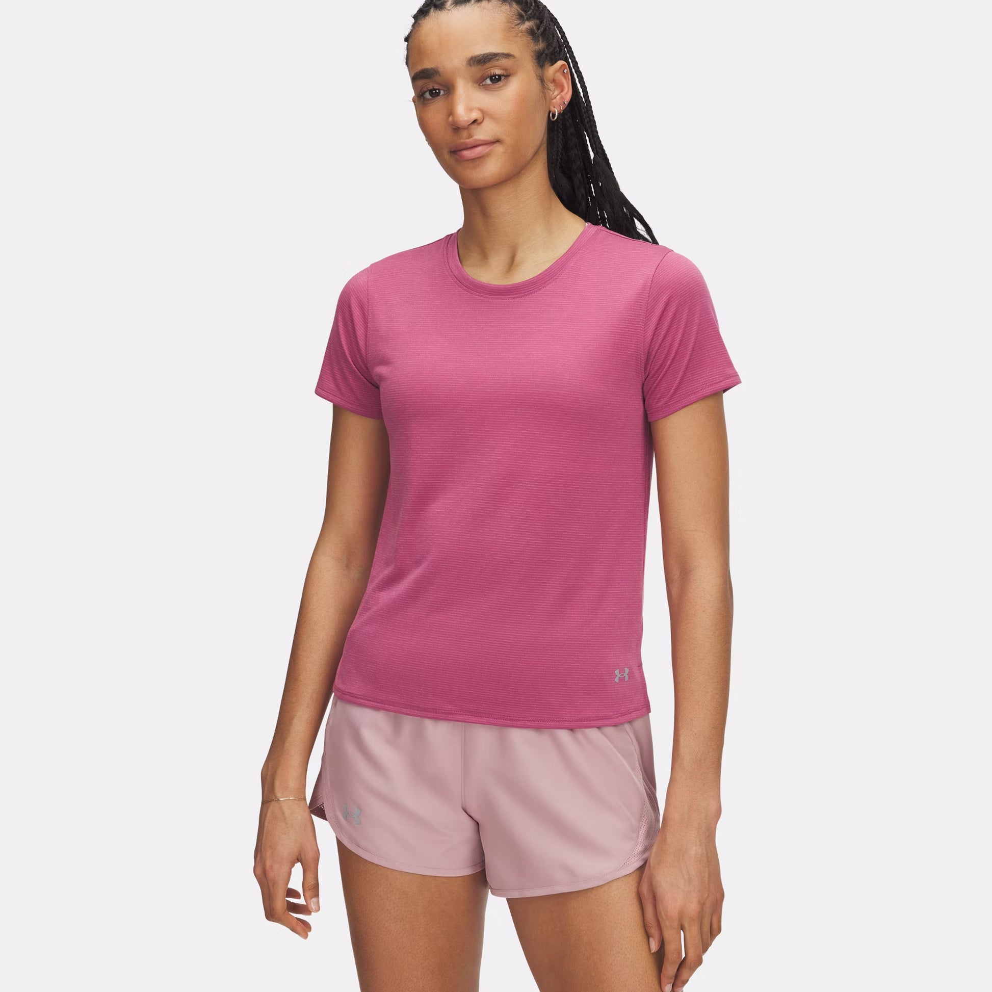 Under Armour Launch Running Shirt Women-Pink
