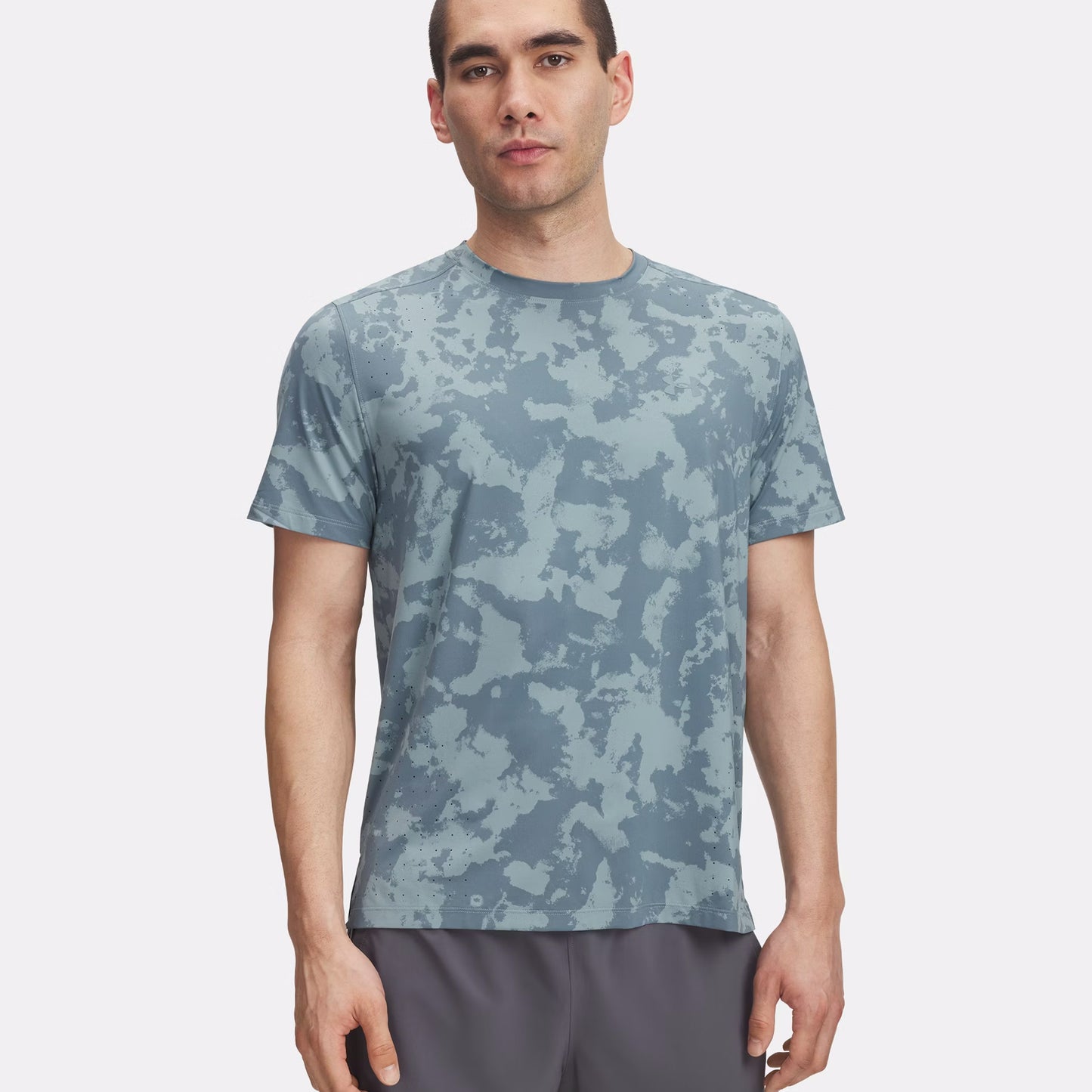 Under Armour Launch Elite Print Running Shirt Men-Petrol,Blue-gray