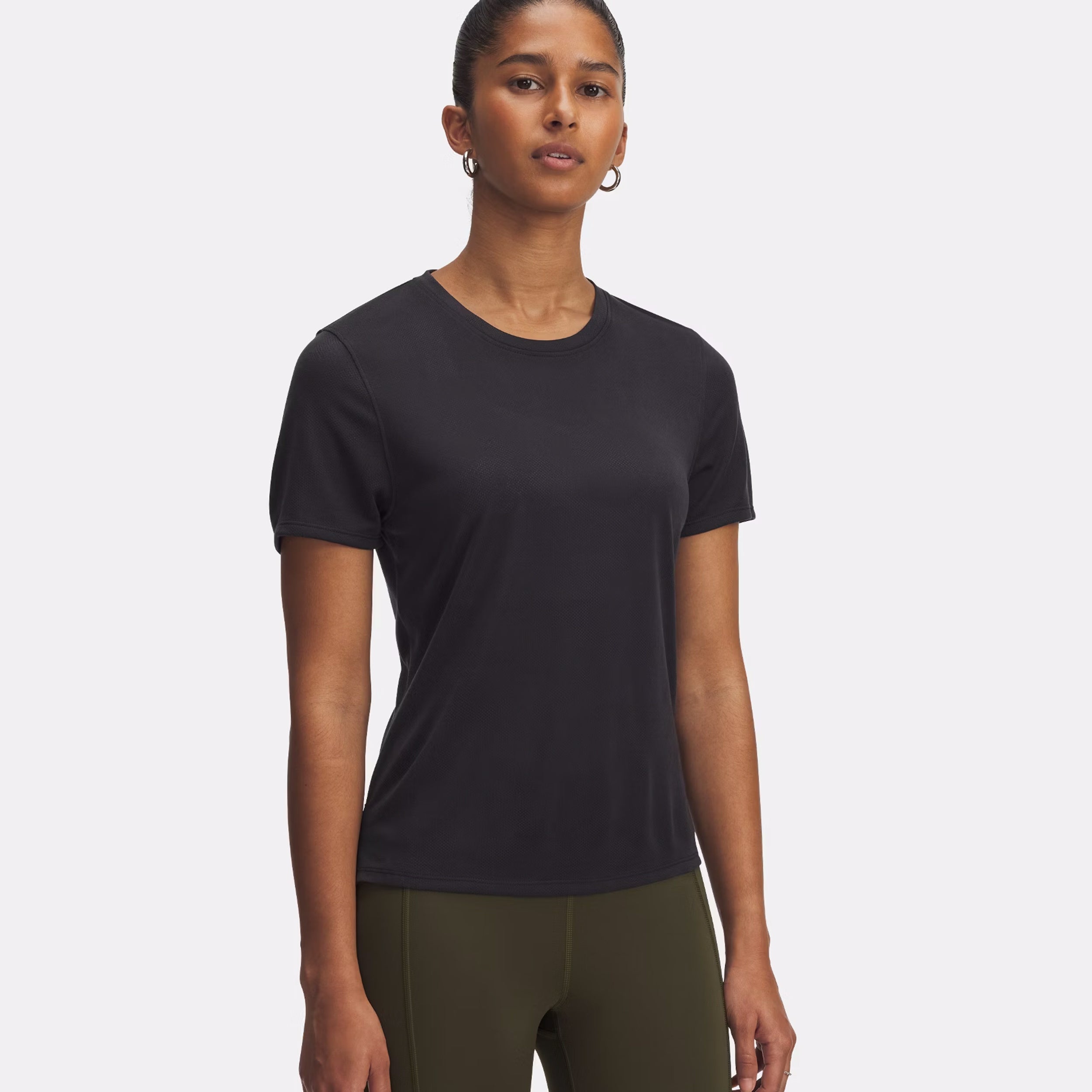 Under Armour Launch Jacquard Running Shirt Women-White