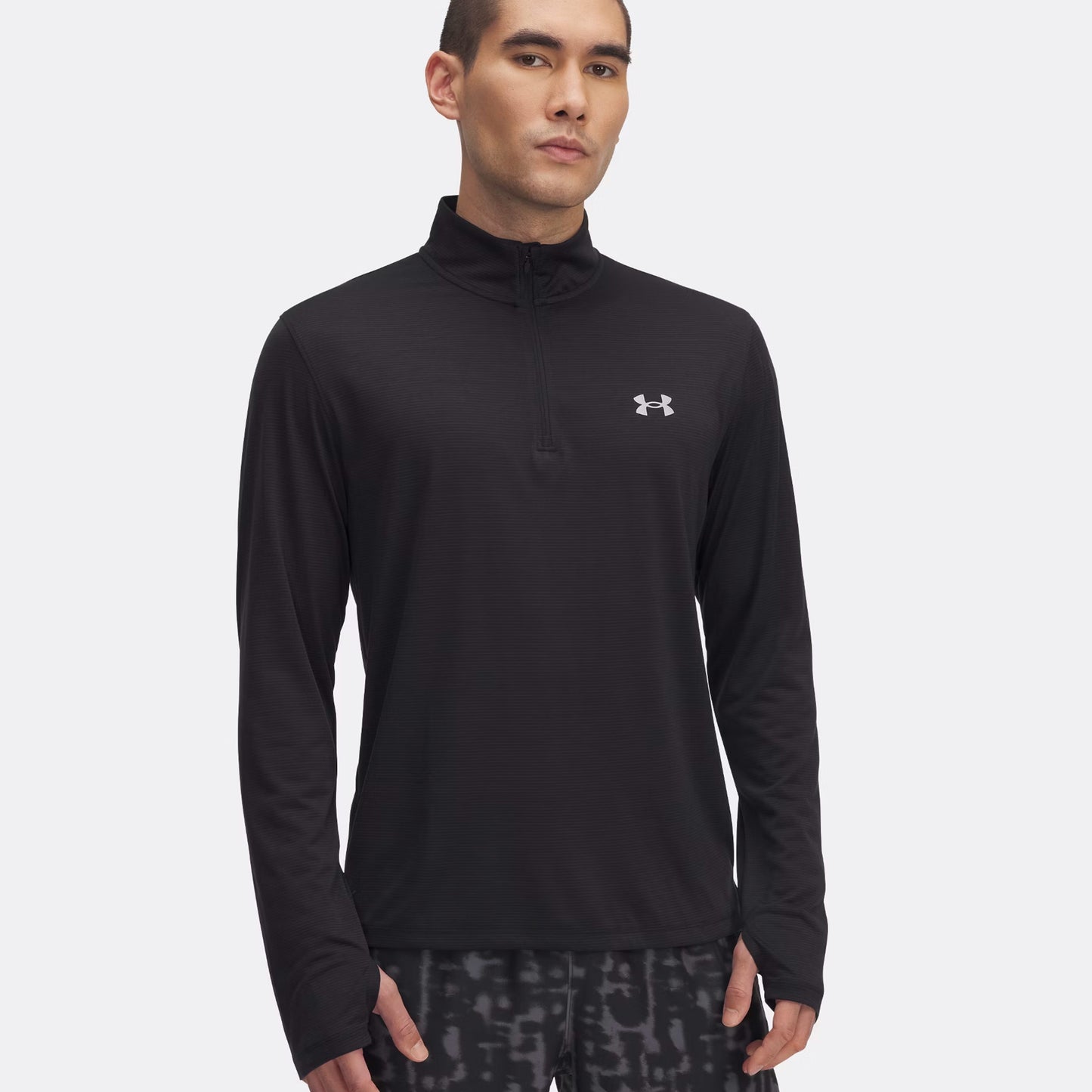 Under Armour Launch Quarter-Zip Long Sleeve Men-Black