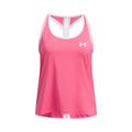 Tech Knockout Tank-Top Mädchen-Pink,Weiß