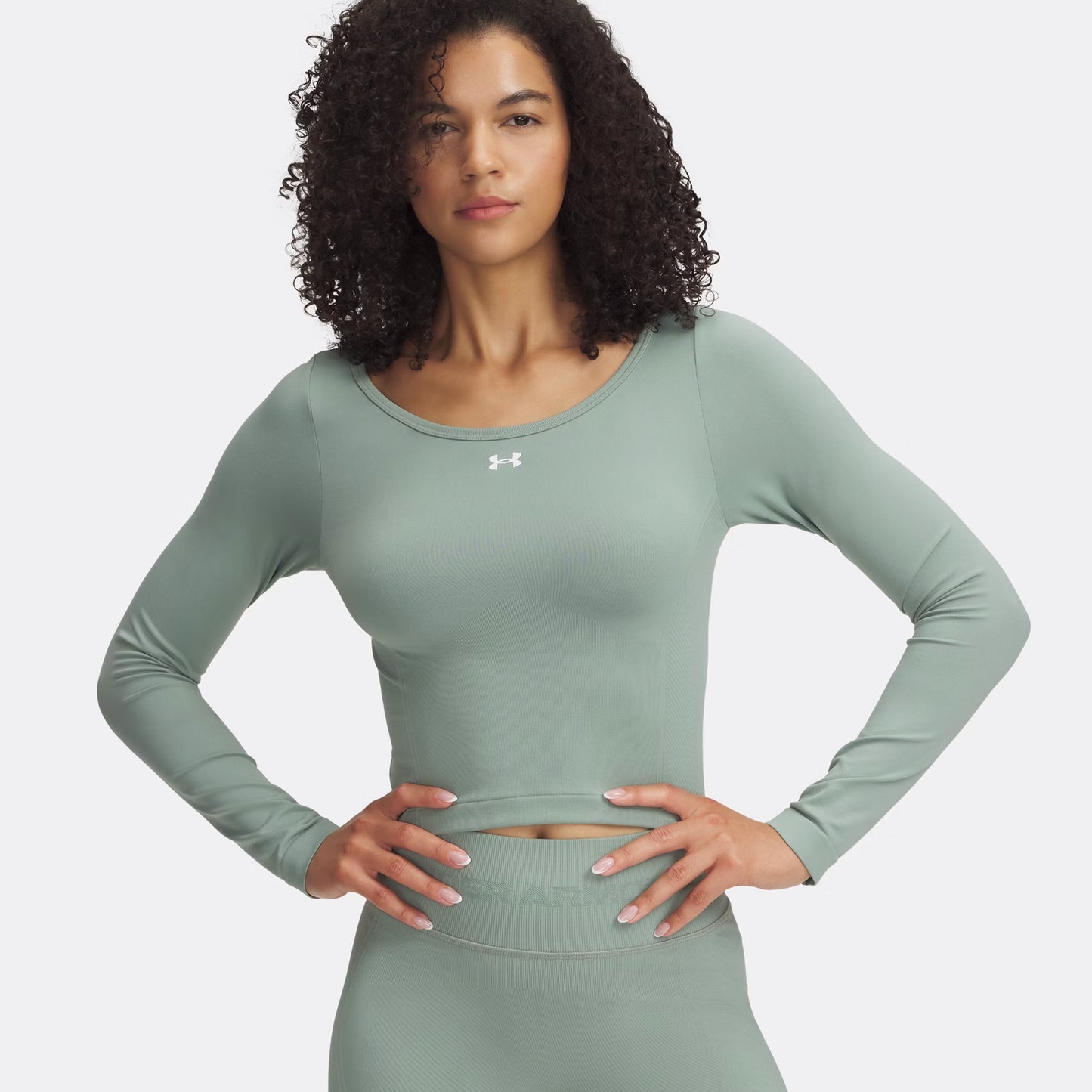 Under Armour Vanish Seamless Longsleeve Damen-Grün