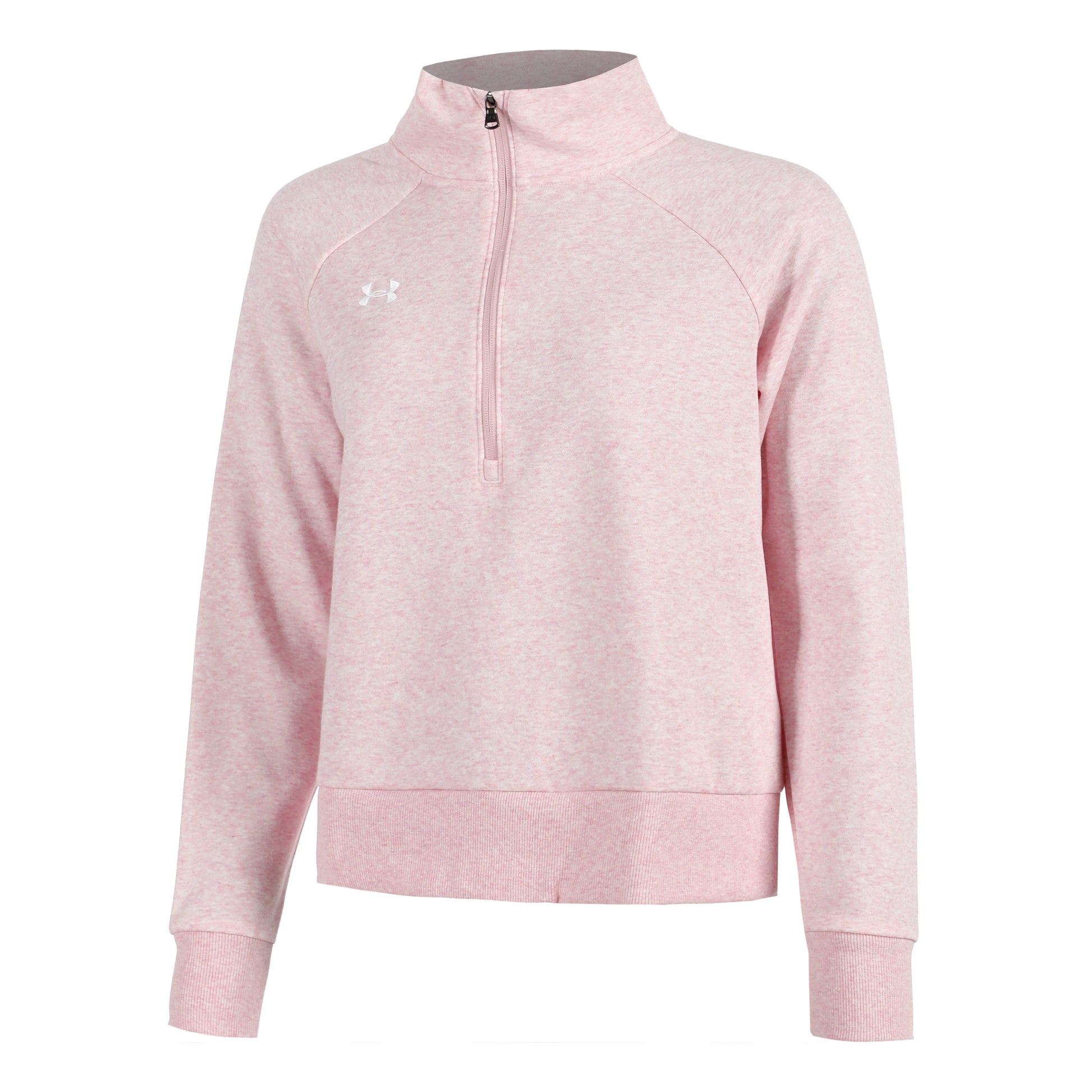 Under Armour Rival Fleece Half-Zip Sweatshirt Women-Pink