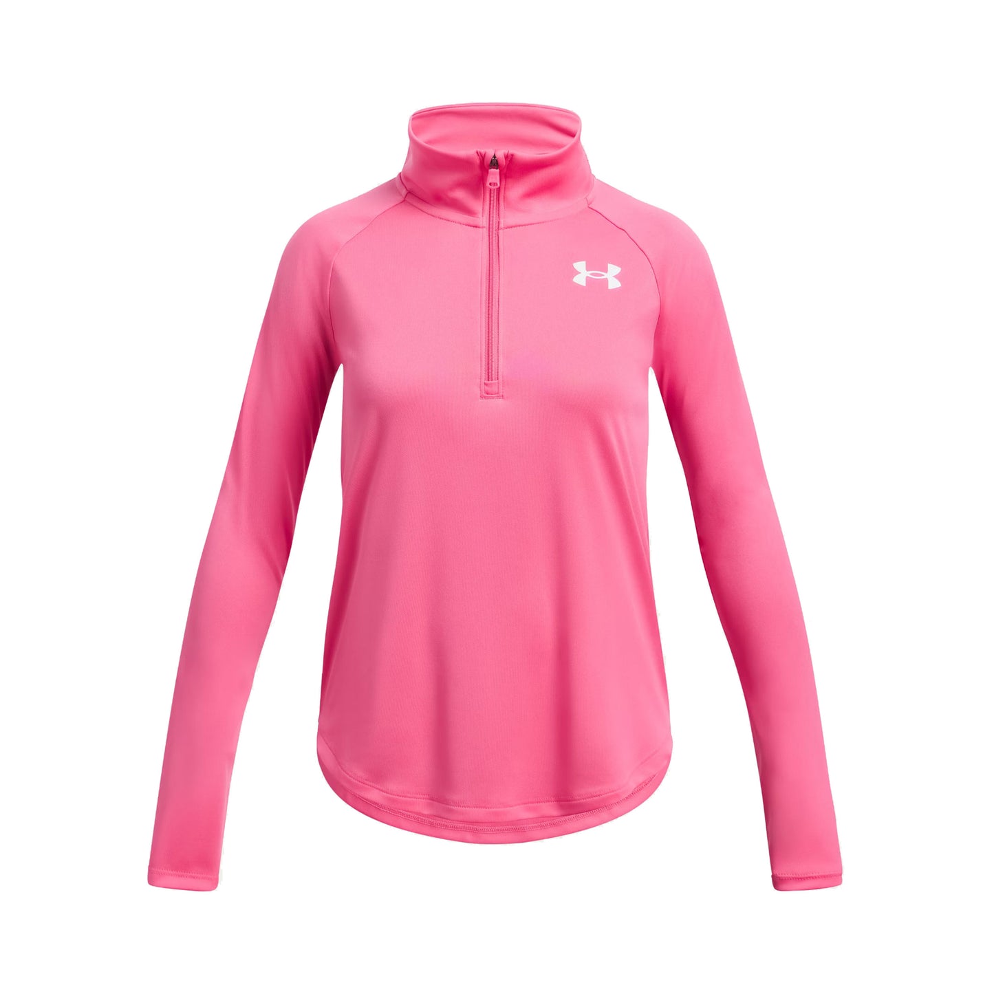 Under Armour Tech Graphic Half-Zip Longsleeve Mädchen-Pink